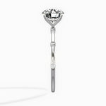 Eleni Solitaire 1.05 ct Round Engagement Ring in White Gold - The Better Diamonds