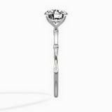 Eleni Solitaire 1.05 ct Round Engagement Ring in White Gold - The Better Diamonds
