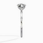 Eleni Solitaire 1.05 ct Round Lab Grown Diamond Engagement Ring in 14K White Gold - The Better Diamonds