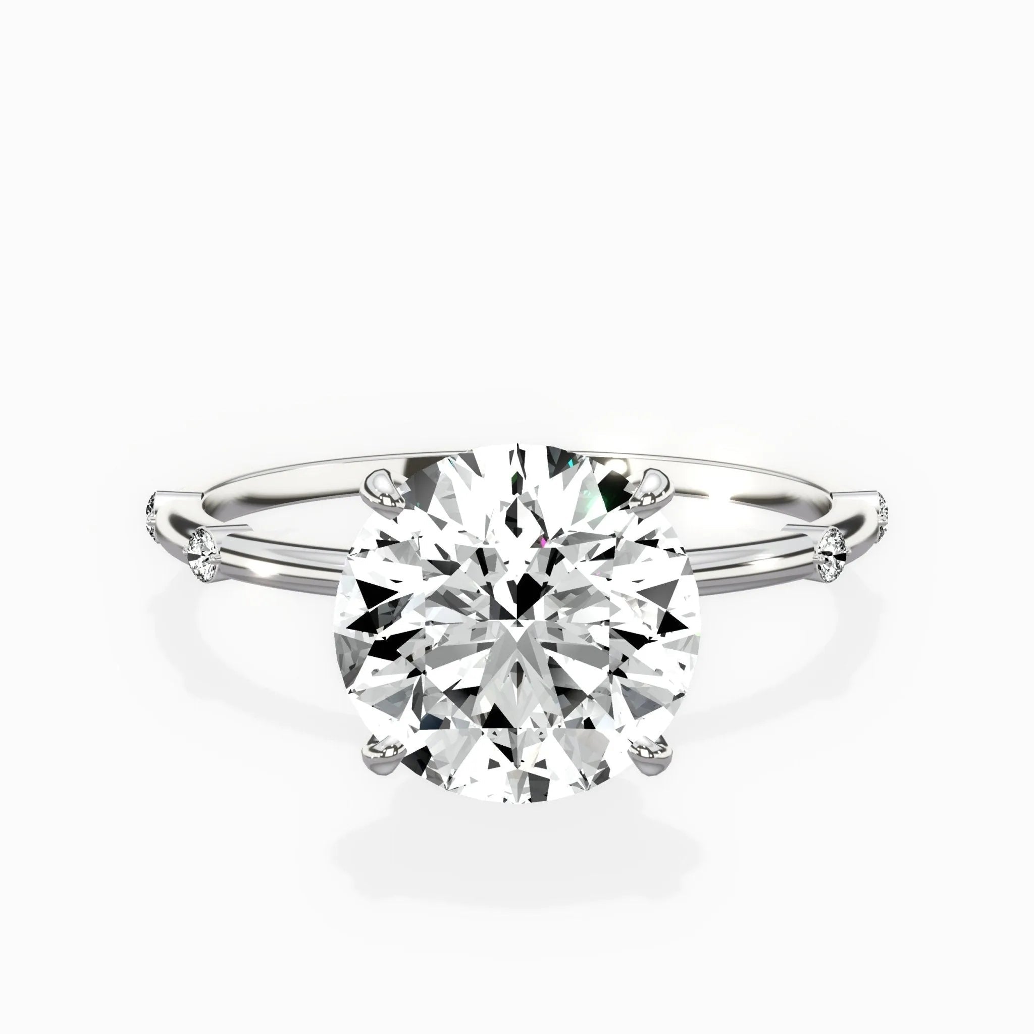 Eleni Solitaire Engagement Ring - The Better Diamonds
