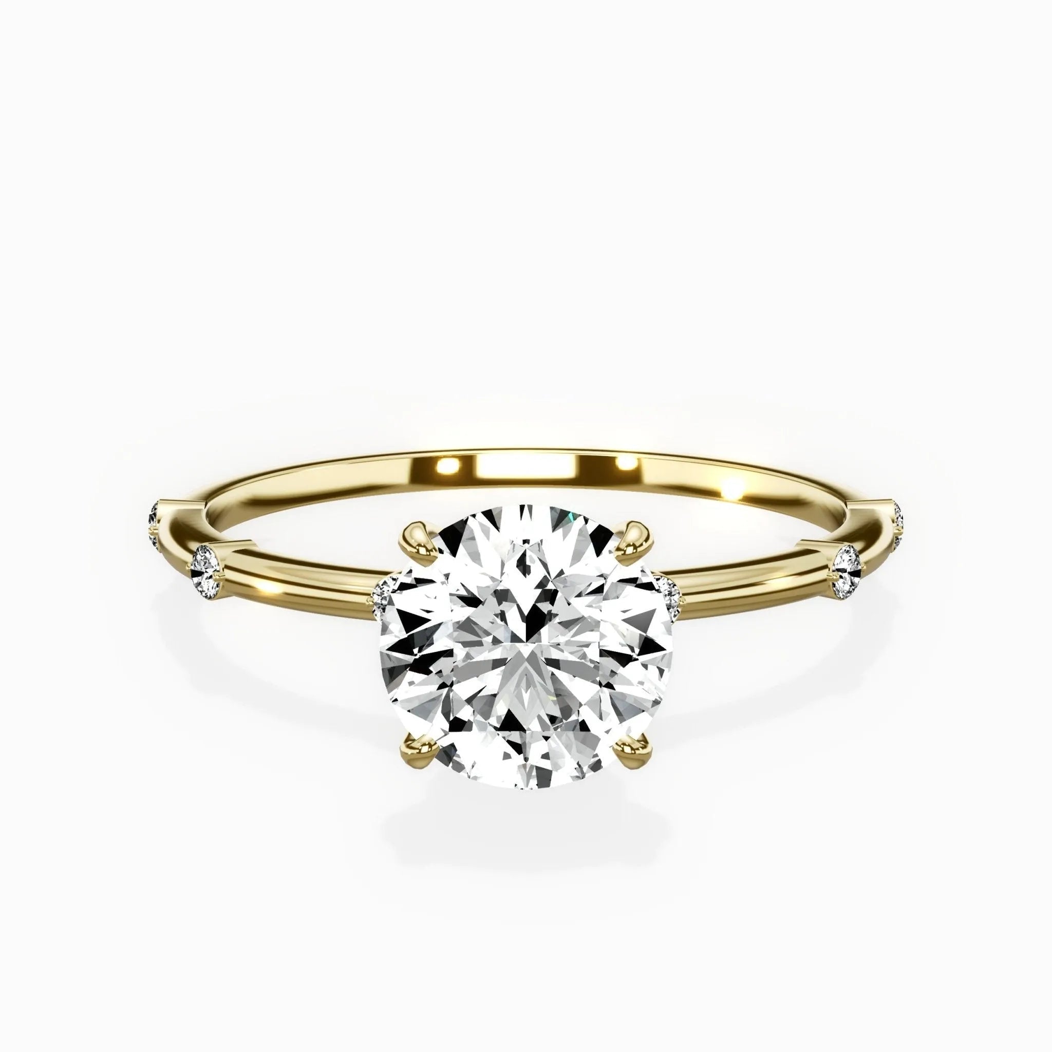 Eleni Solitaire Engagement Ring - The Better Diamonds