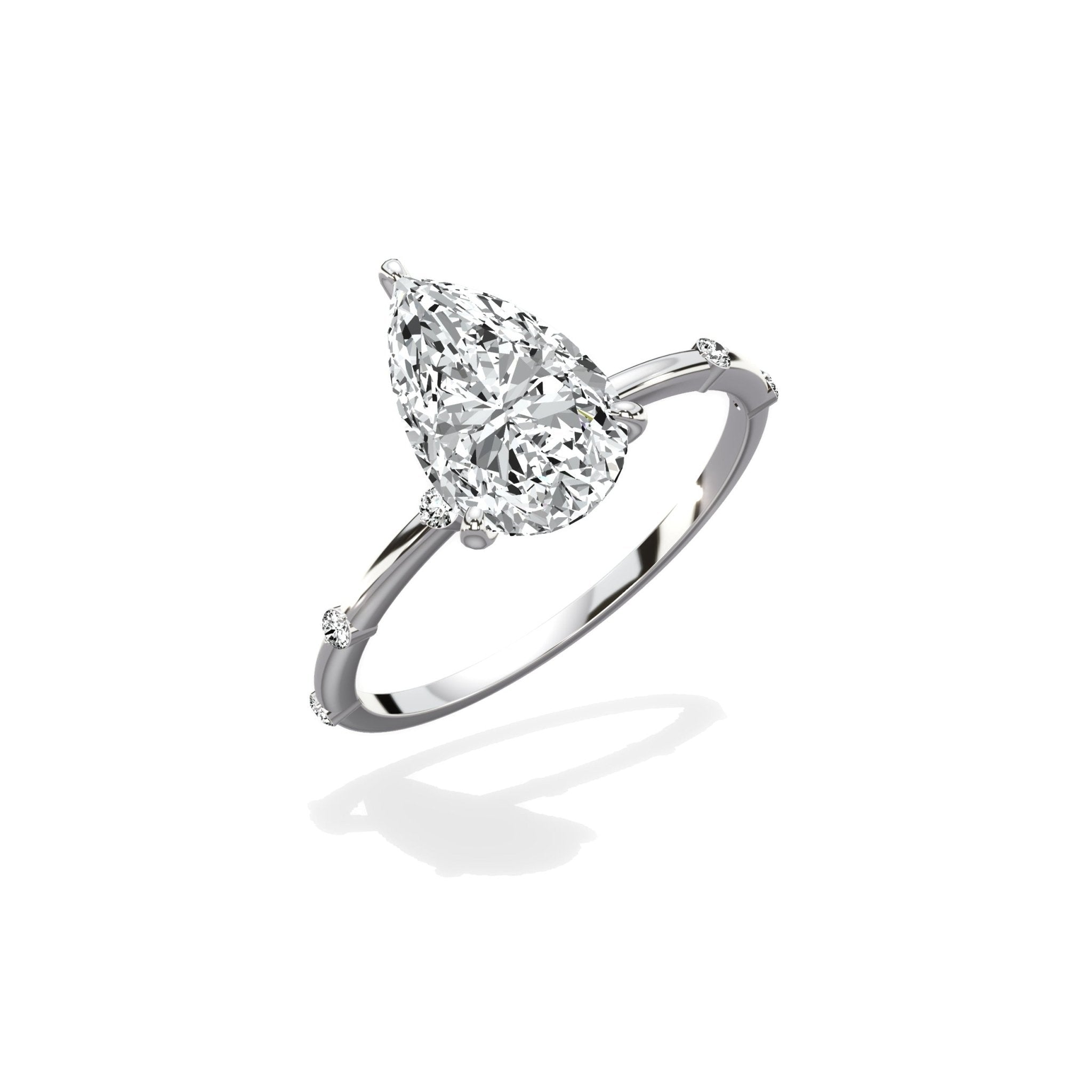 Eleni Solitaire Engagement Ring - The Better Diamonds