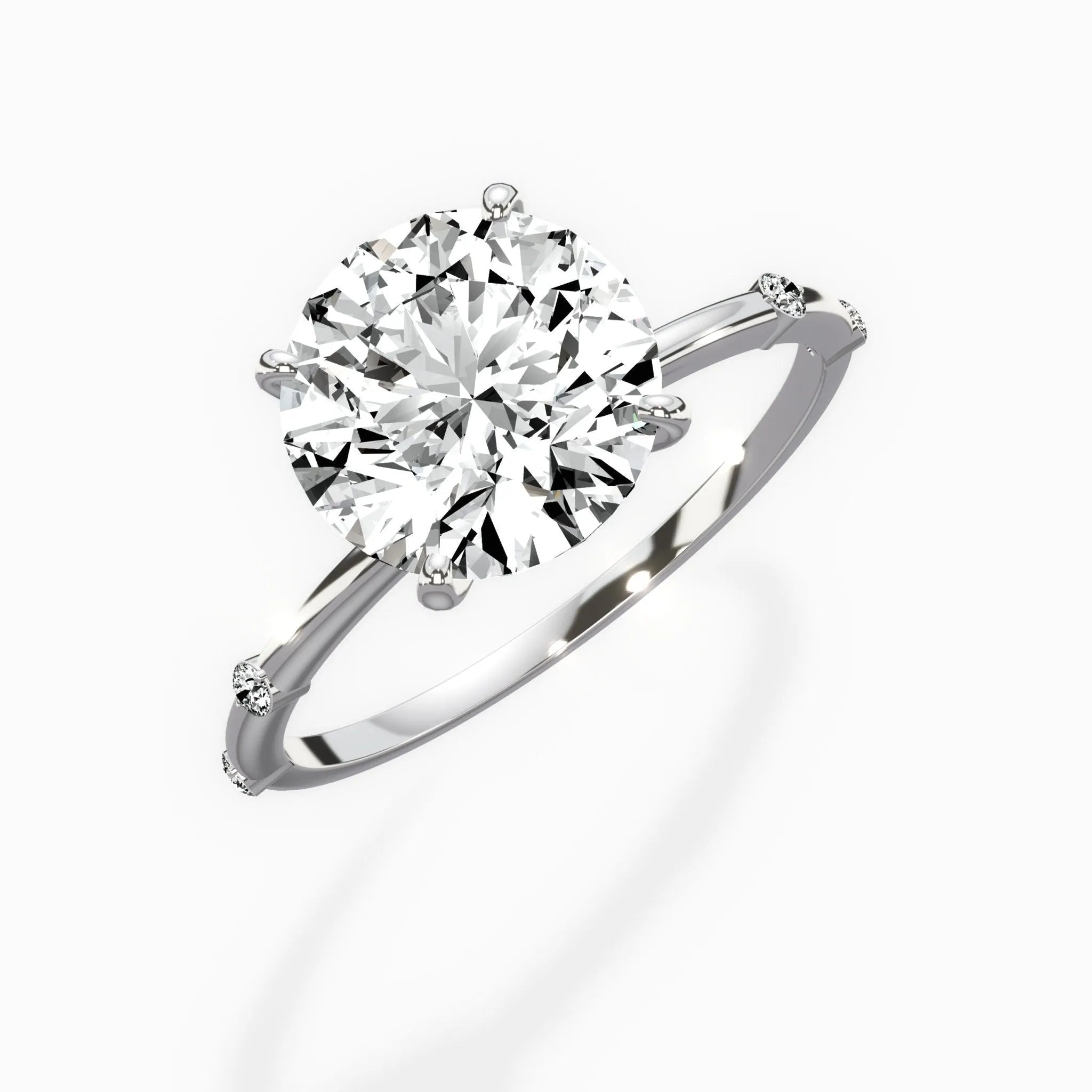 Eleni Solitaire Engagement Ring - The Better Diamonds