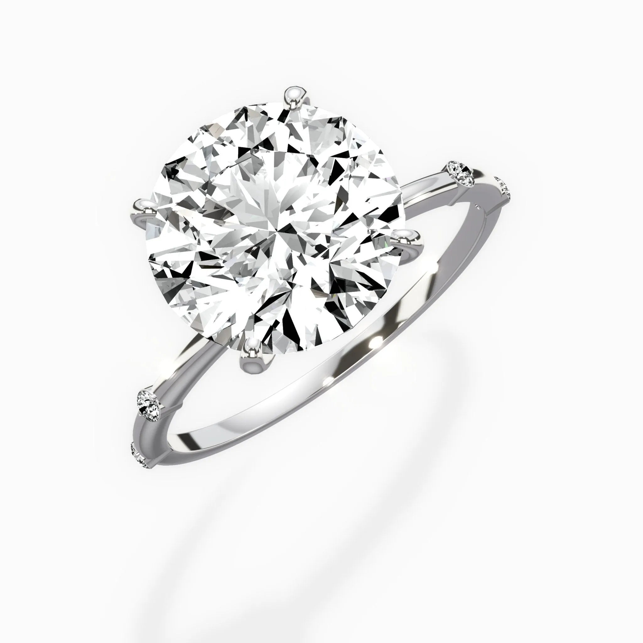 Eleni Solitaire Engagement Ring - The Better Diamonds