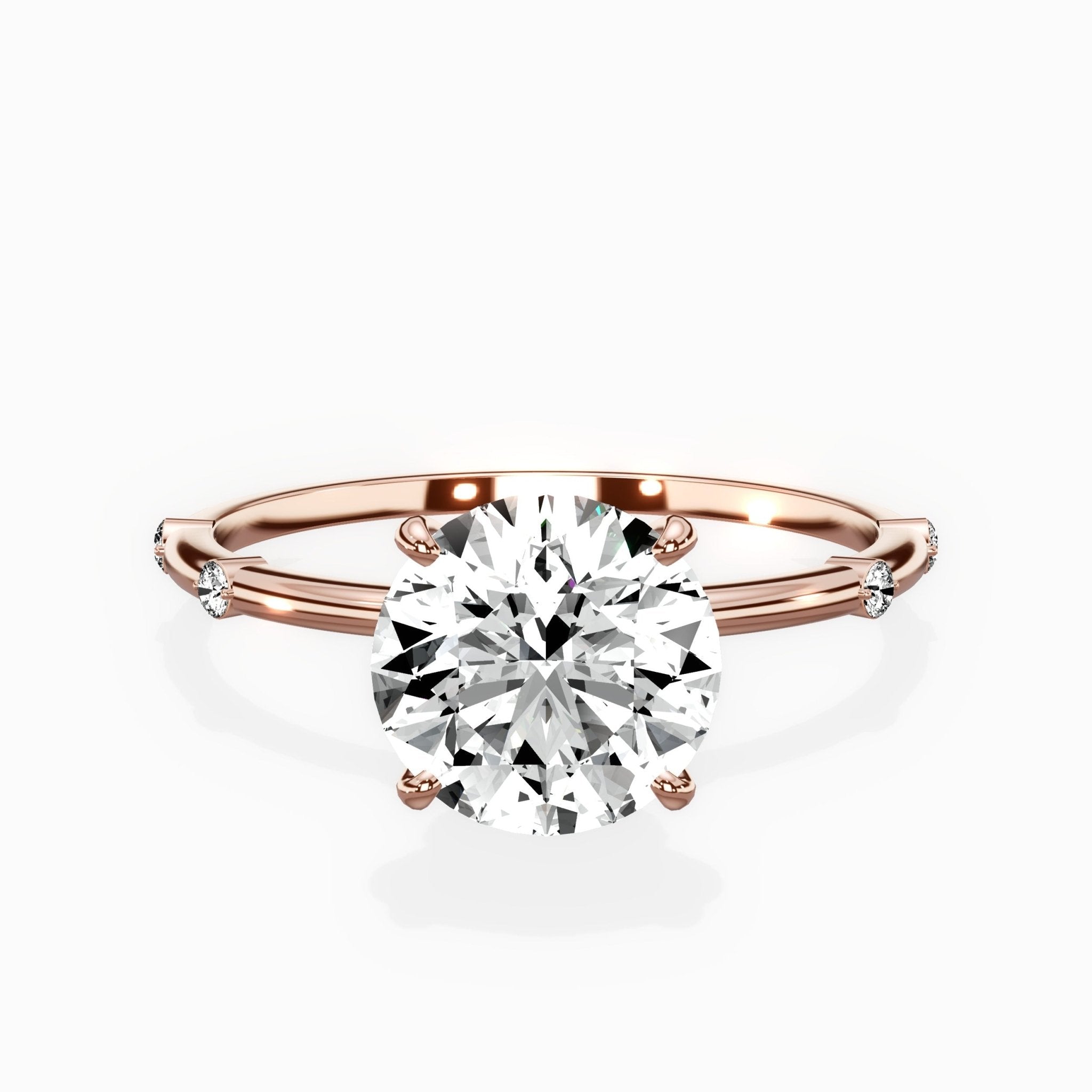 Eleni Solitaire Engagement Ring - The Better Diamonds