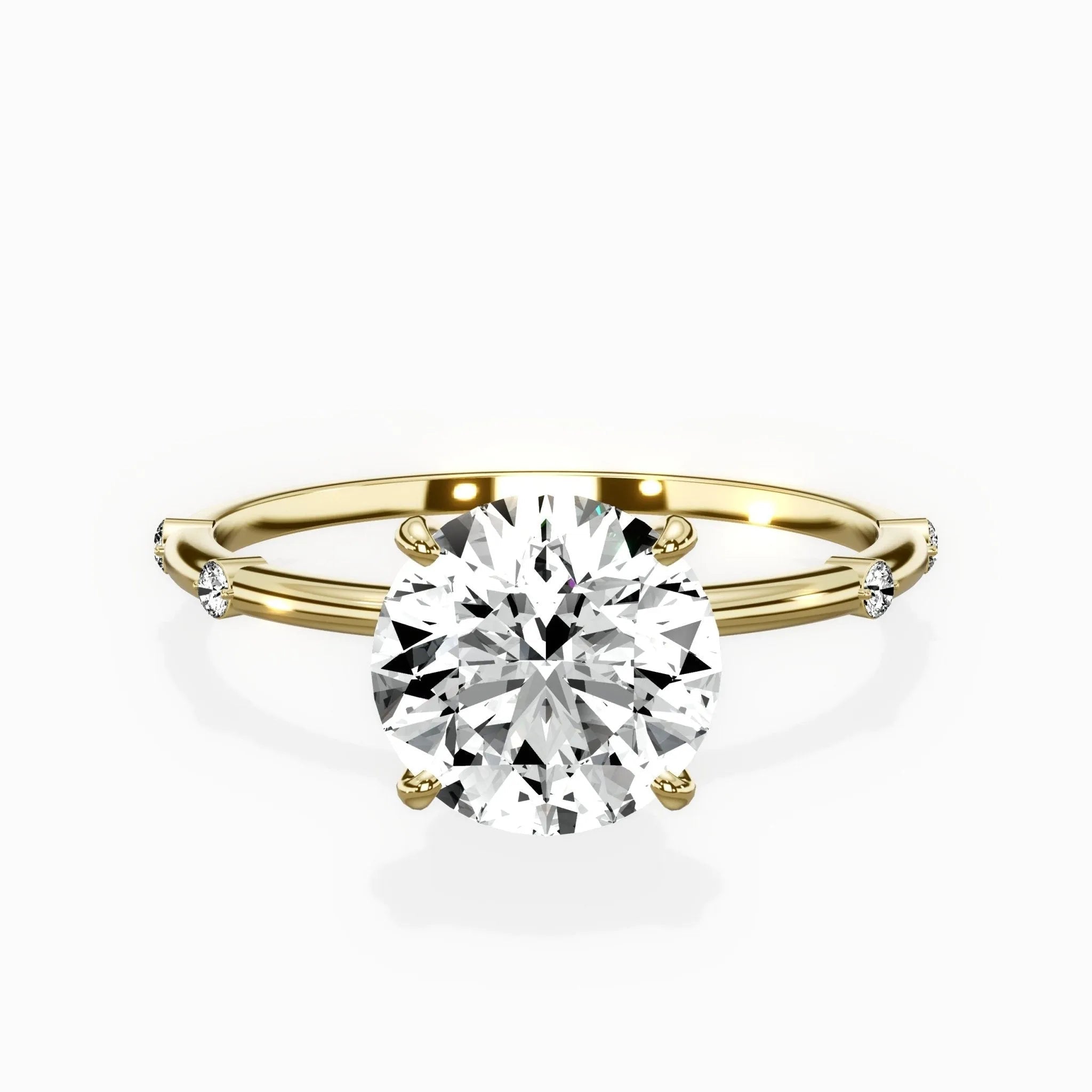 Eleni Solitaire Engagement Ring - The Better Diamonds
