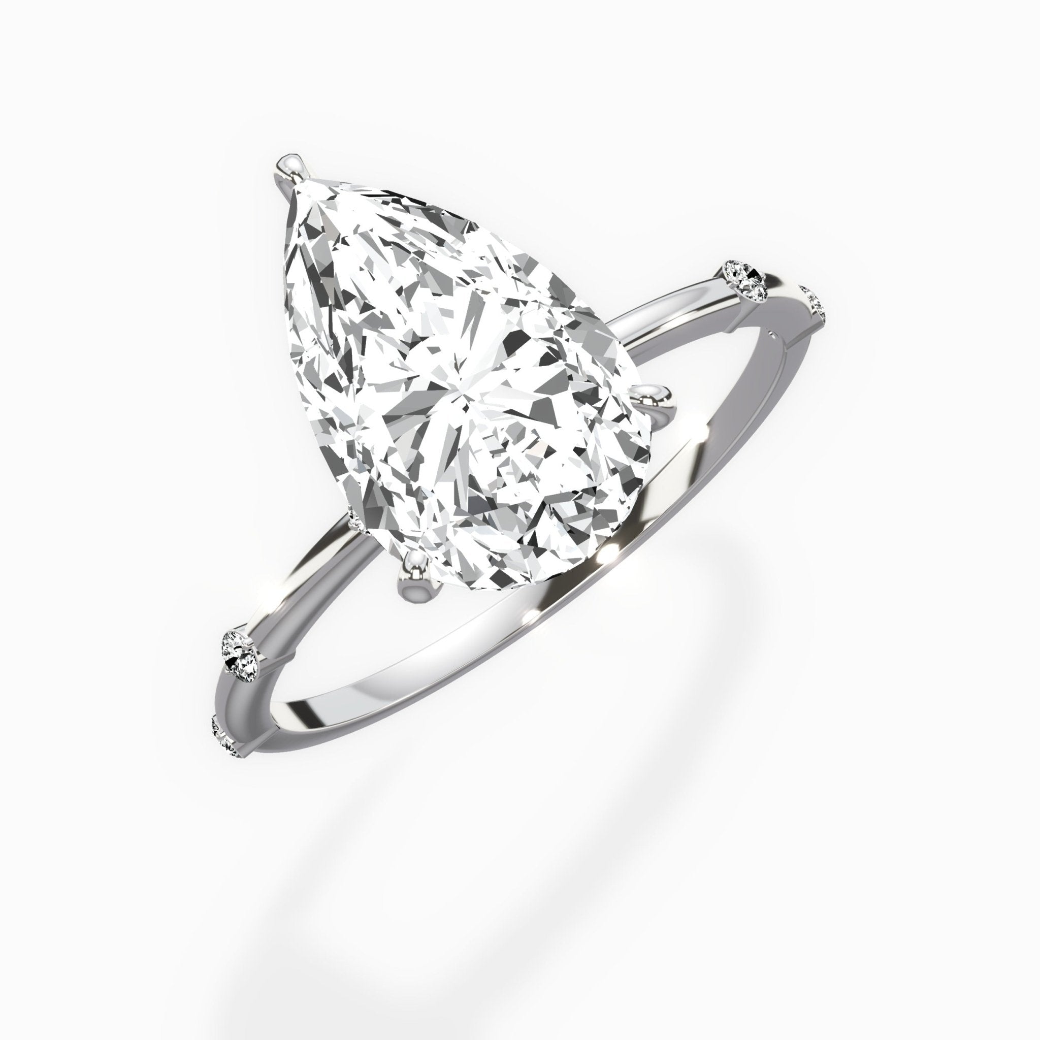 Eleni Solitaire Engagement Ring - The Better Diamonds