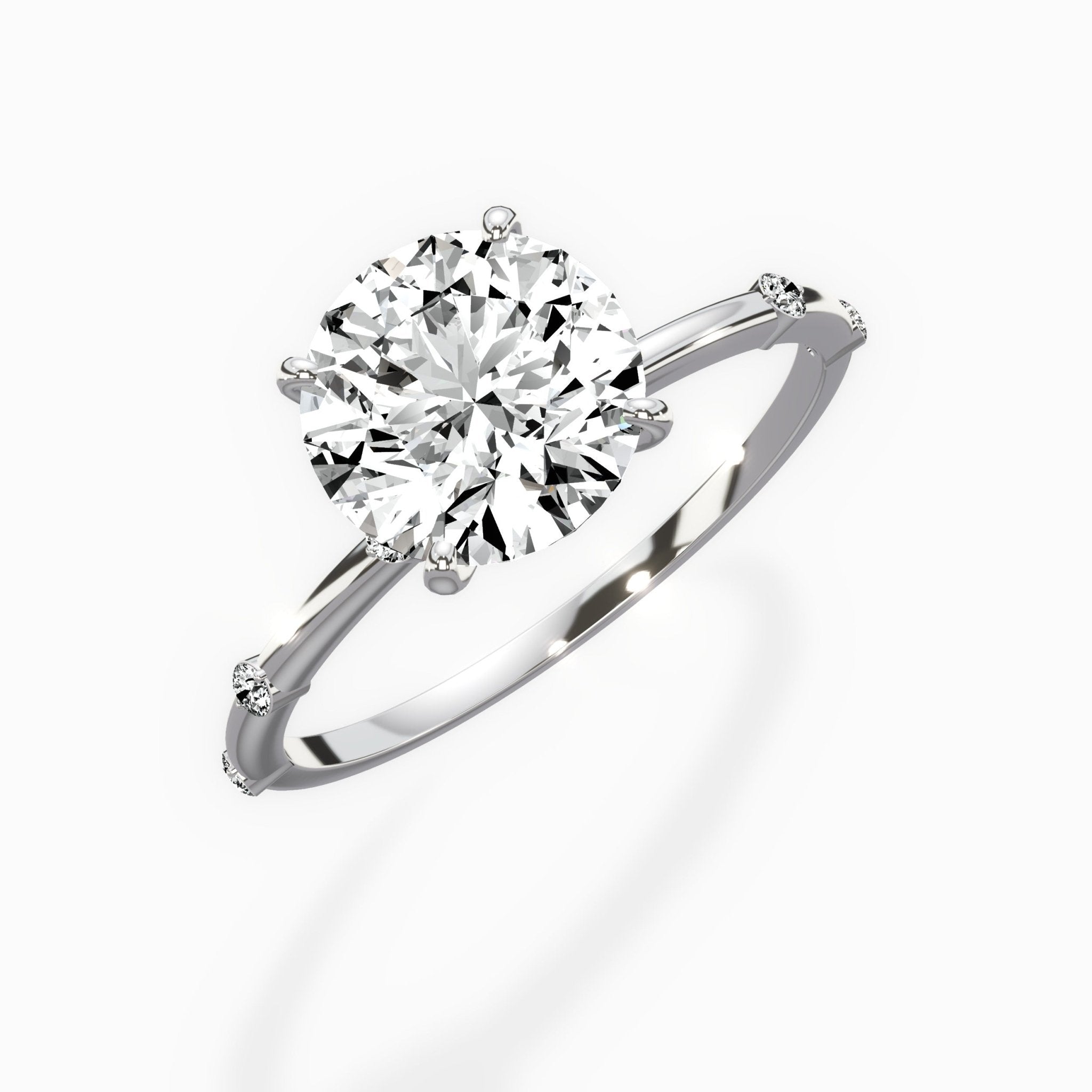 Eleni Solitaire Engagement Ring - The Better Diamonds