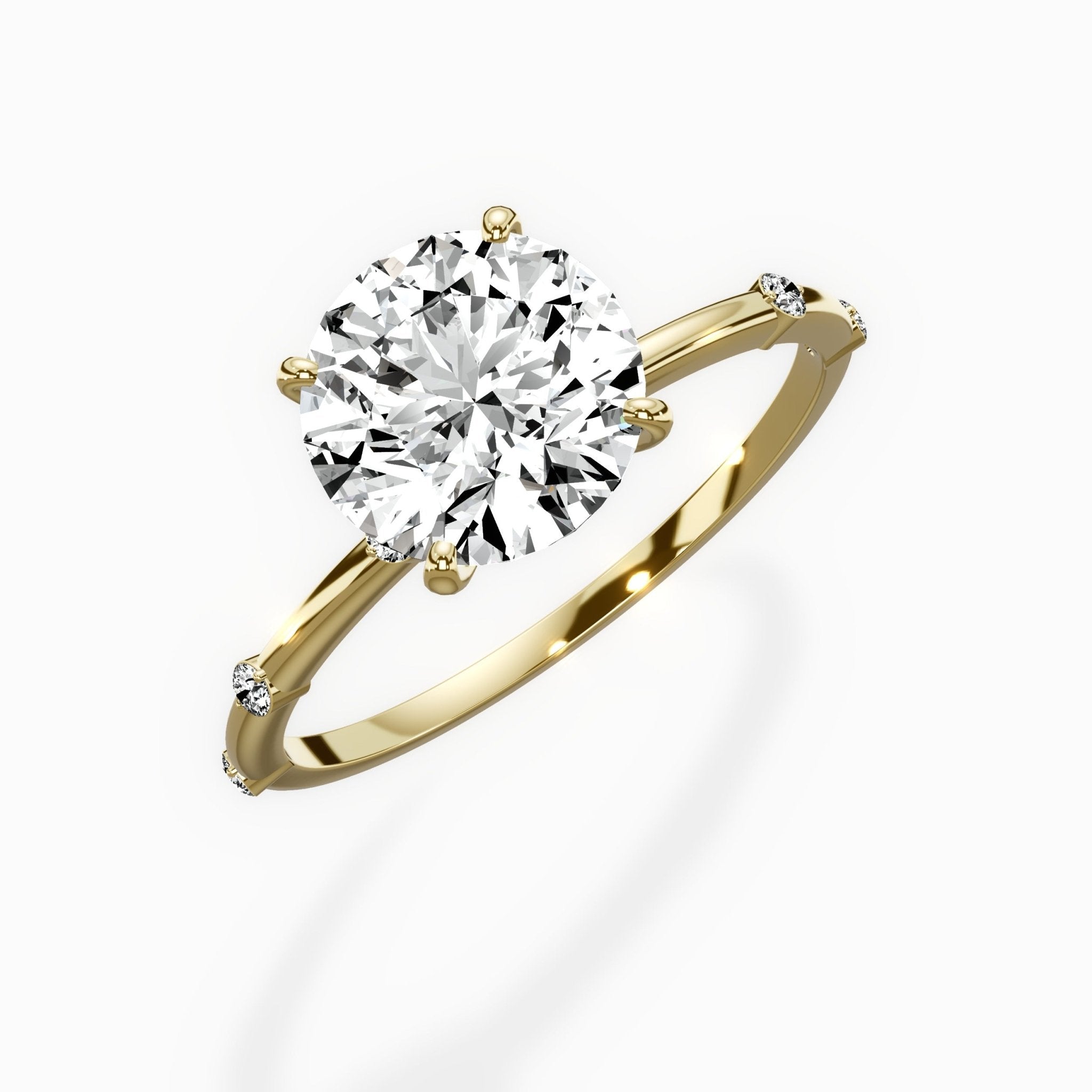 Eleni Solitaire Engagement Ring - The Better Diamonds