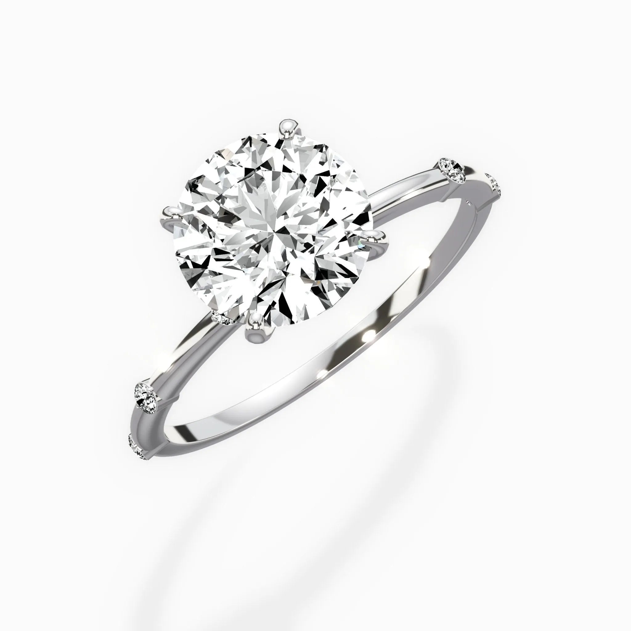 Eleni Solitaire Engagement Ring - The Better Diamonds