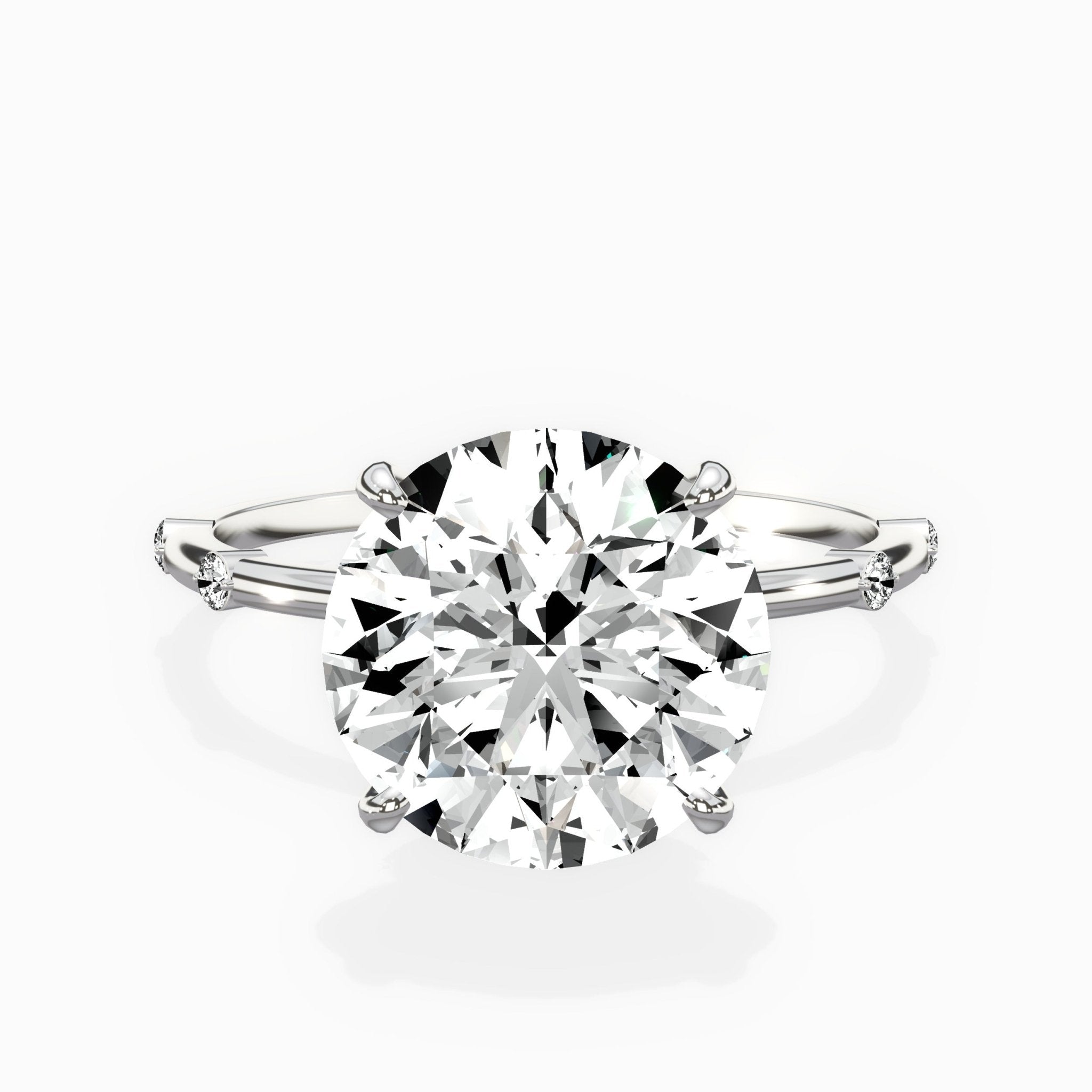 Eleni Solitaire Engagement Ring - The Better Diamonds