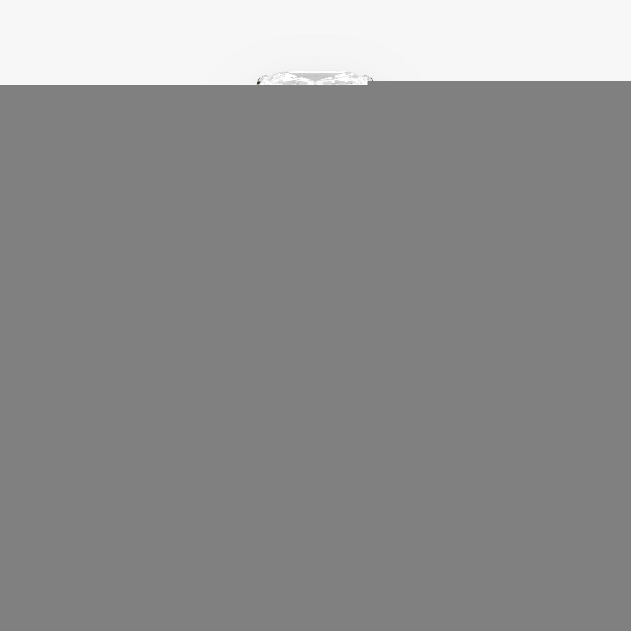 Elinor Halo 3.23 ct Emerald Engagement Ring in White Gold - The Better Diamonds