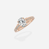 Elle Vintage Style Engagement Ring - The Better Diamonds