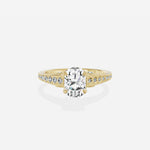 Elle Vintage Style Engagement Ring - The Better Diamonds