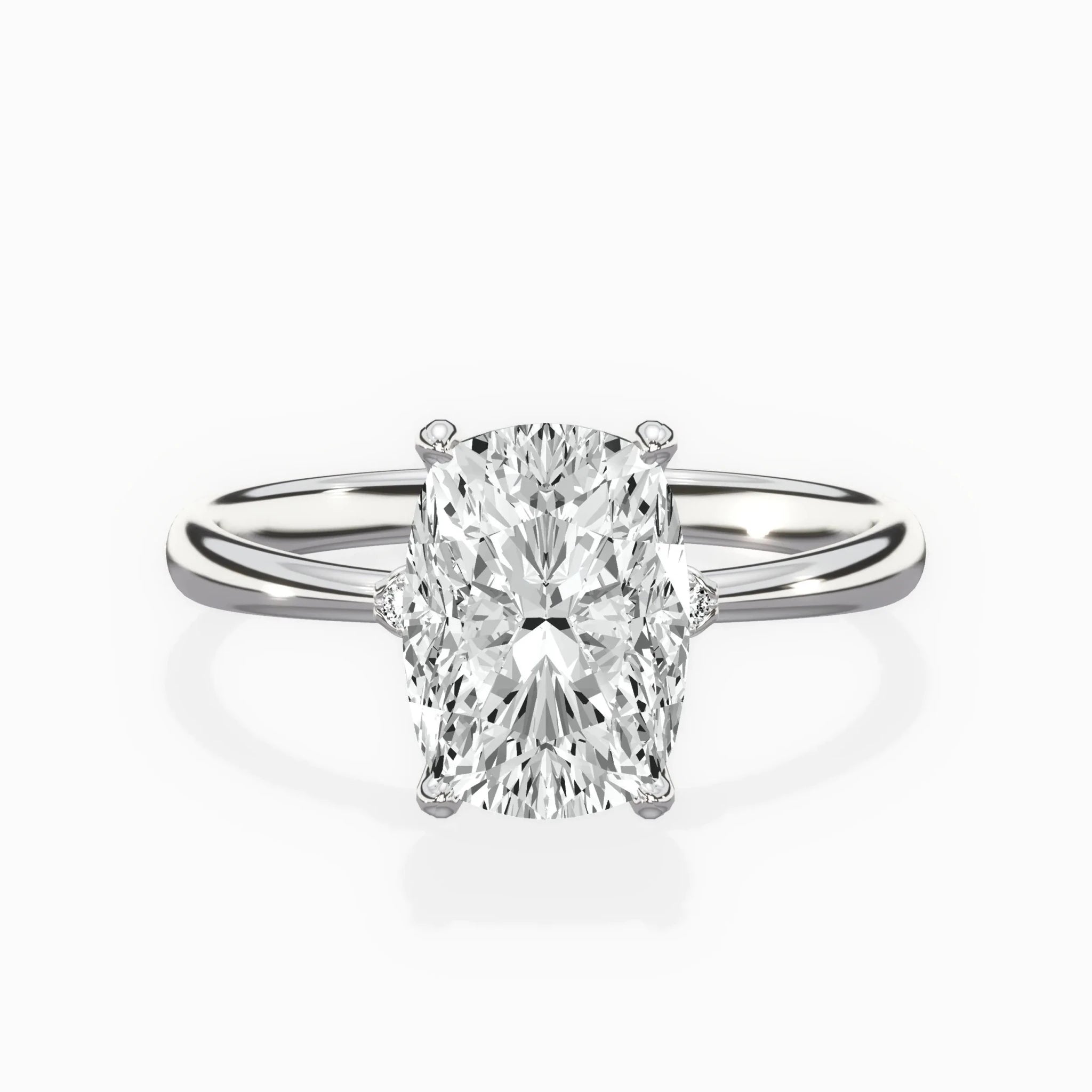 European Solitaire Engagement Ring - The Better Diamonds