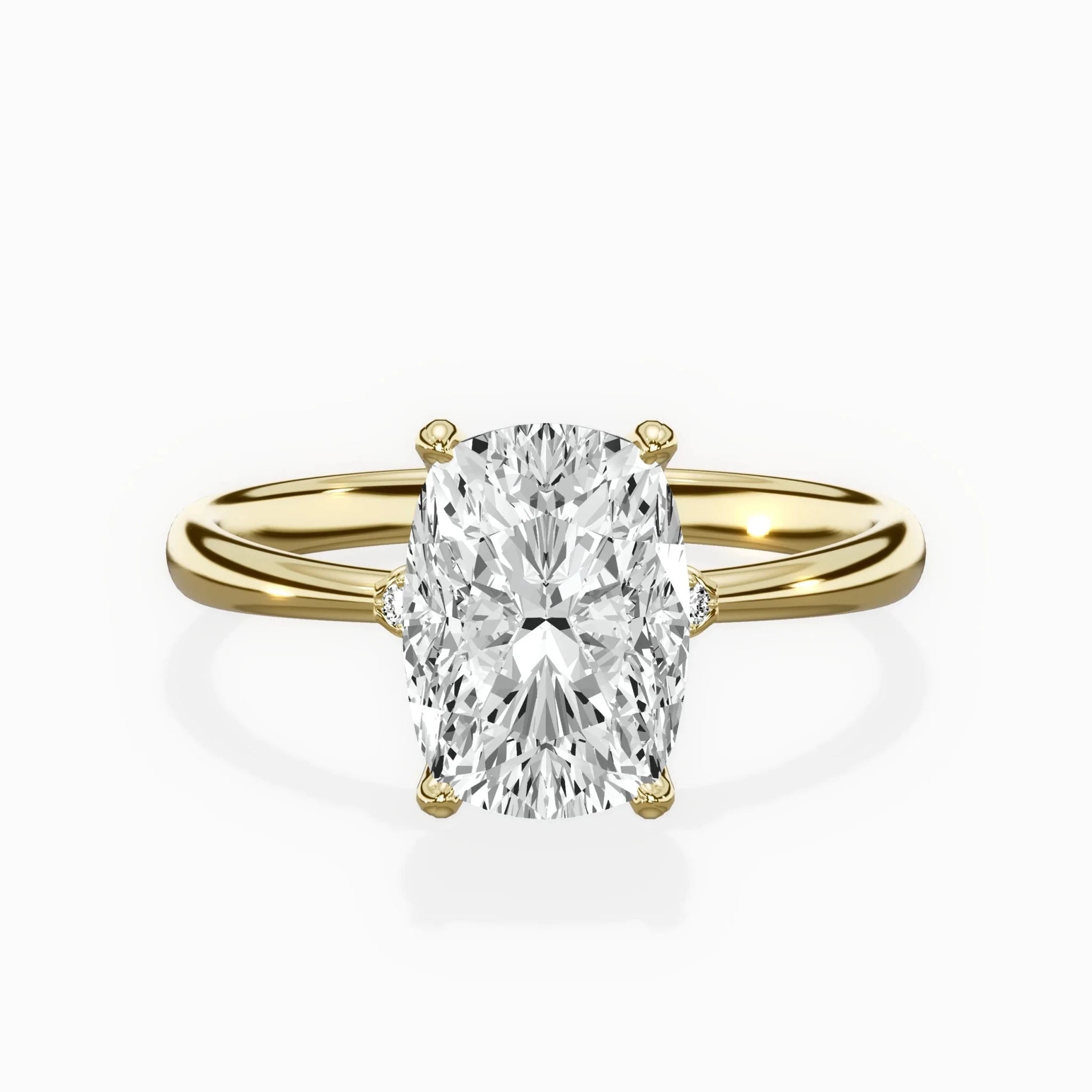 European Solitaire Engagement Ring - The Better Diamonds