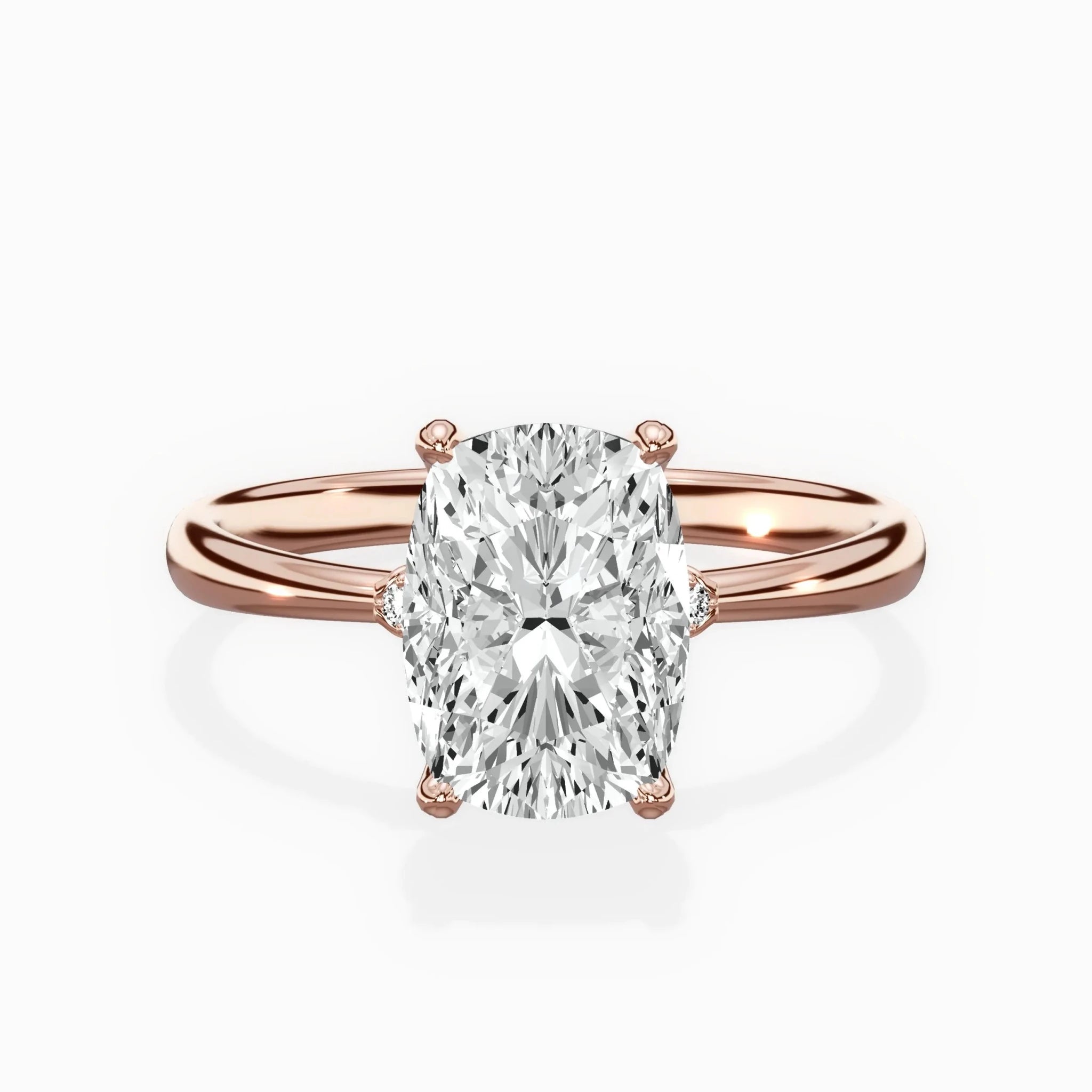 European Solitaire Engagement Ring - The Better Diamonds