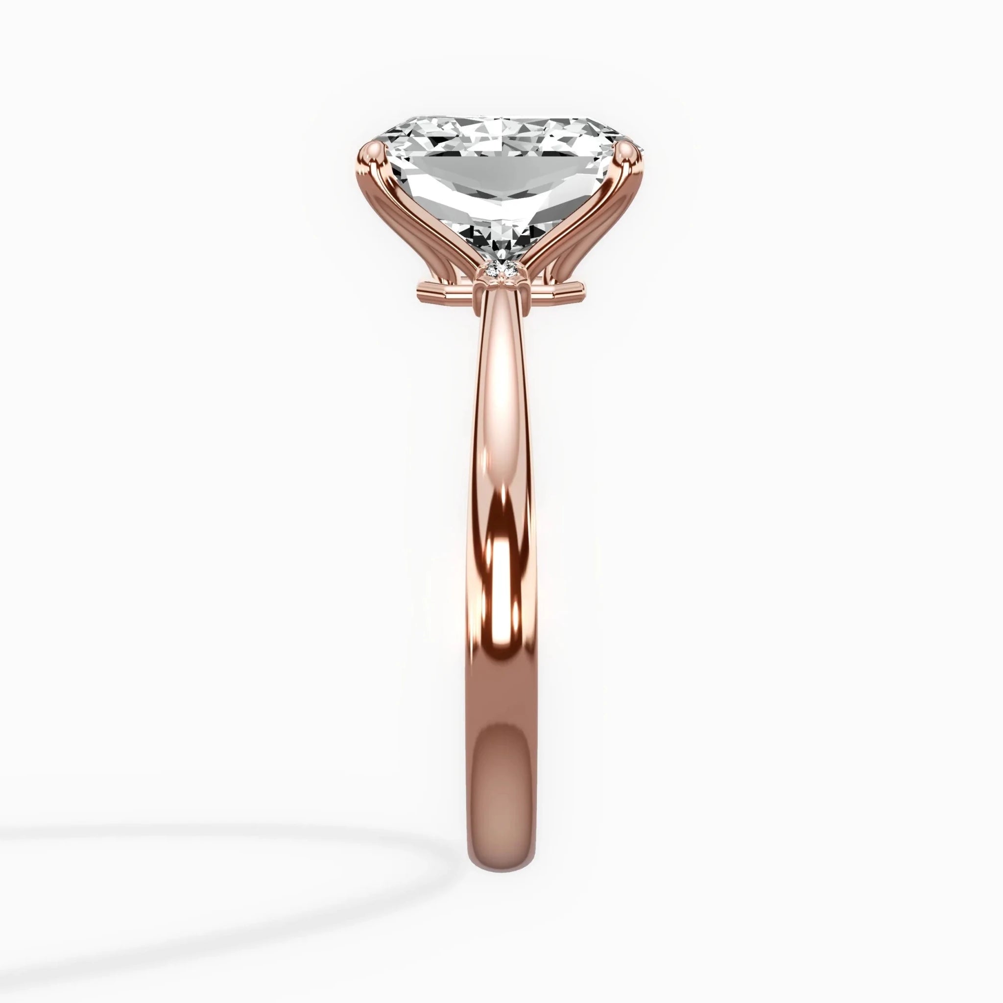 European Solitaire Engagement Ring - The Better Diamonds