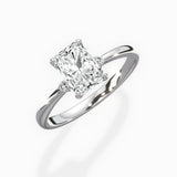 European Solitaire Engagement Ring - The Better Diamonds