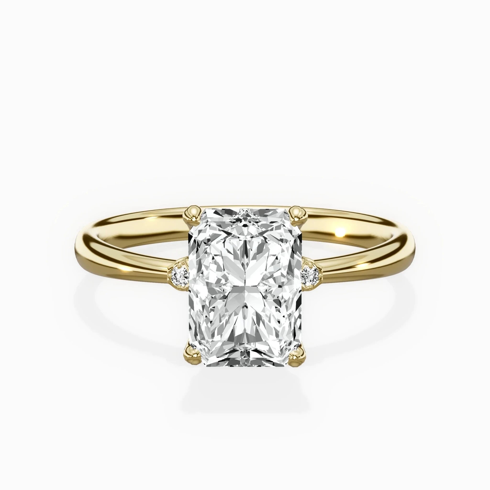 European Solitaire Engagement Ring - The Better Diamonds