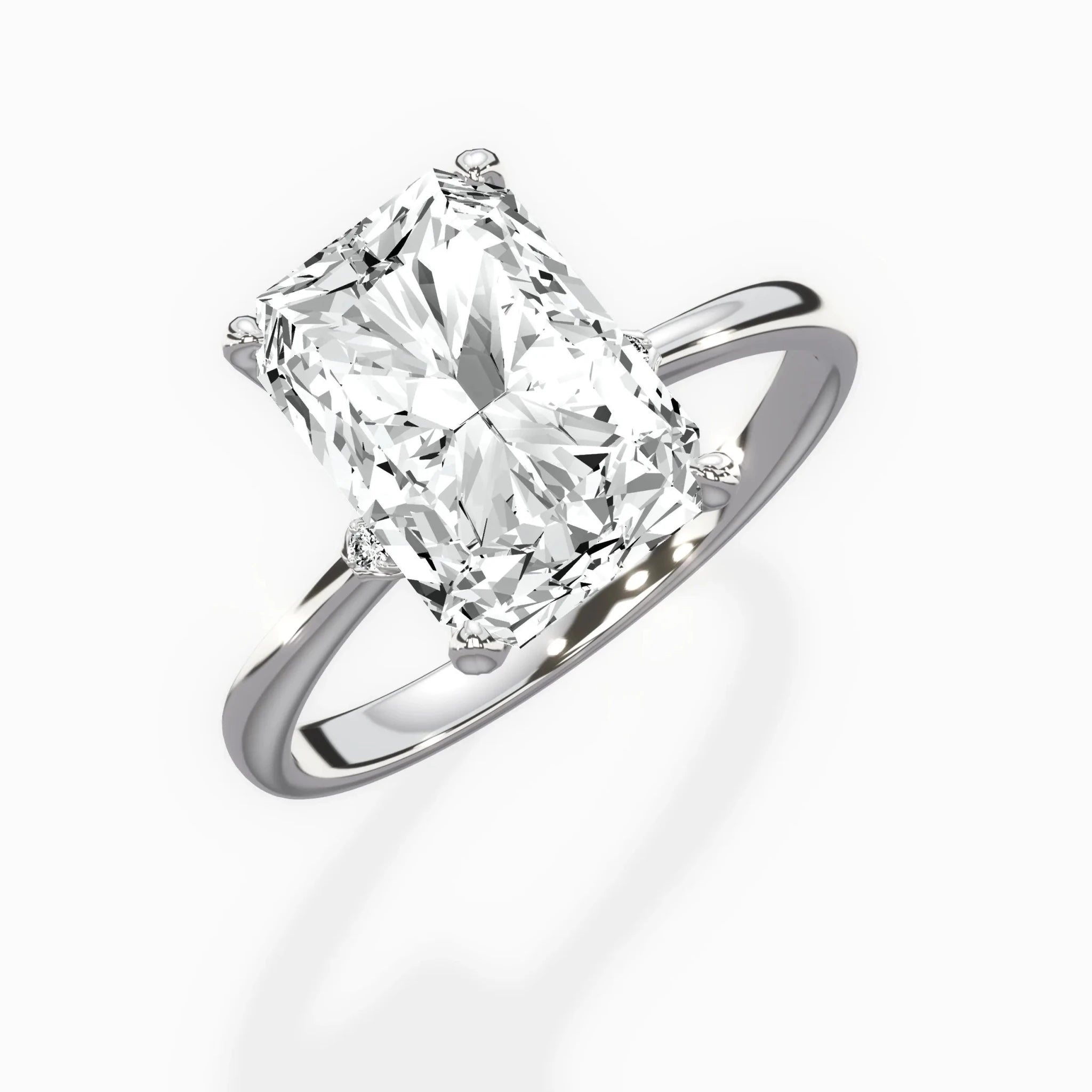 European Solitaire Engagement Ring - The Better Diamonds
