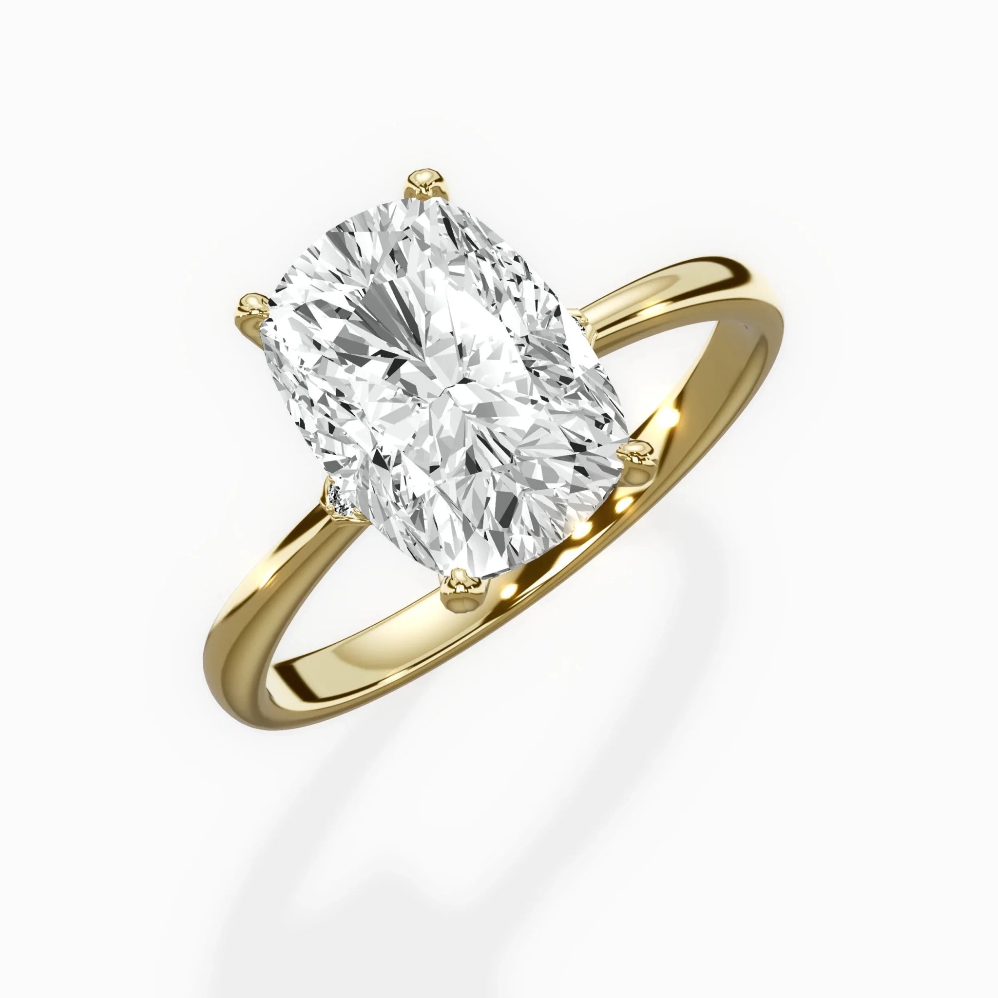 European Solitaire Engagement Ring - The Better Diamonds