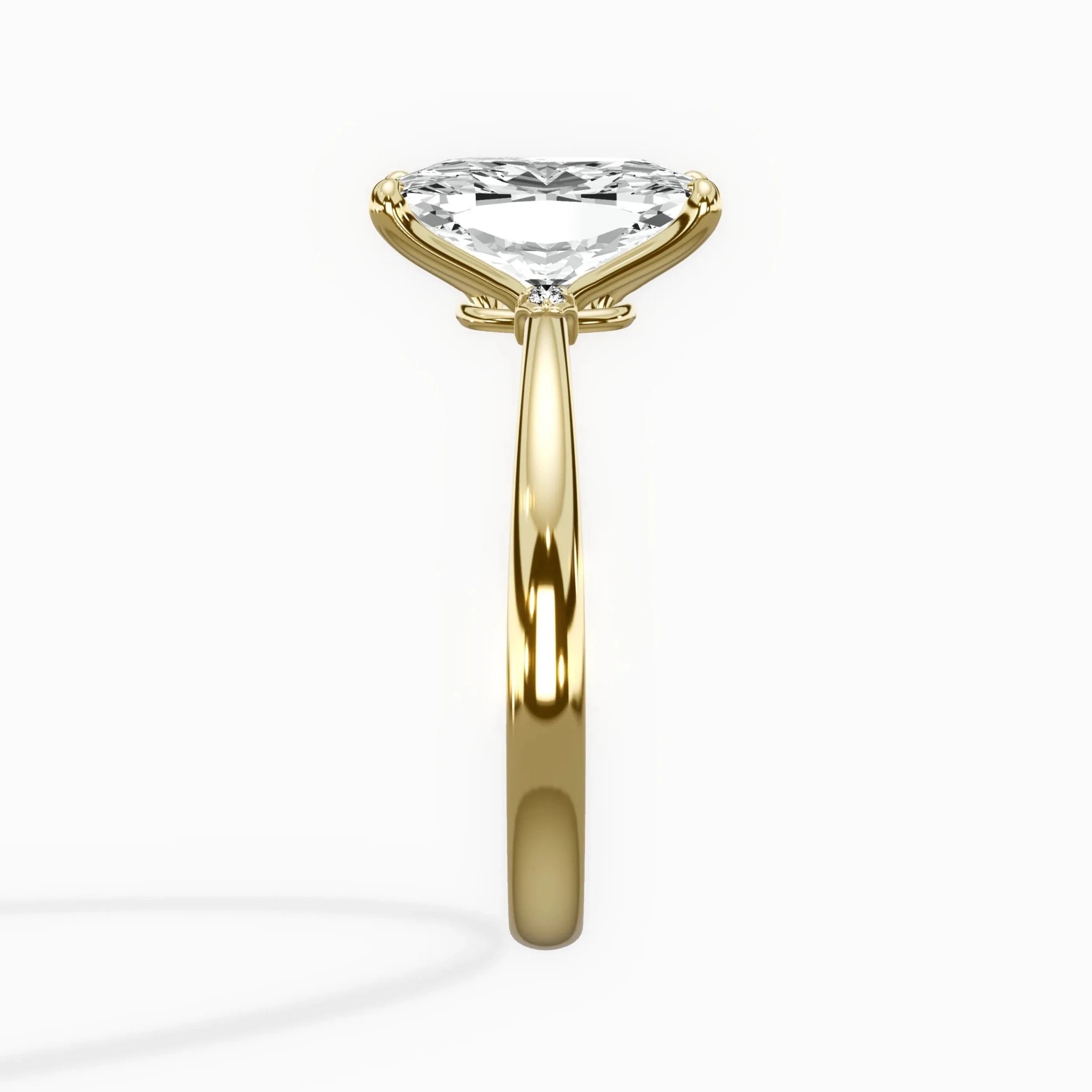 European Solitaire Engagement Ring - The Better Diamonds