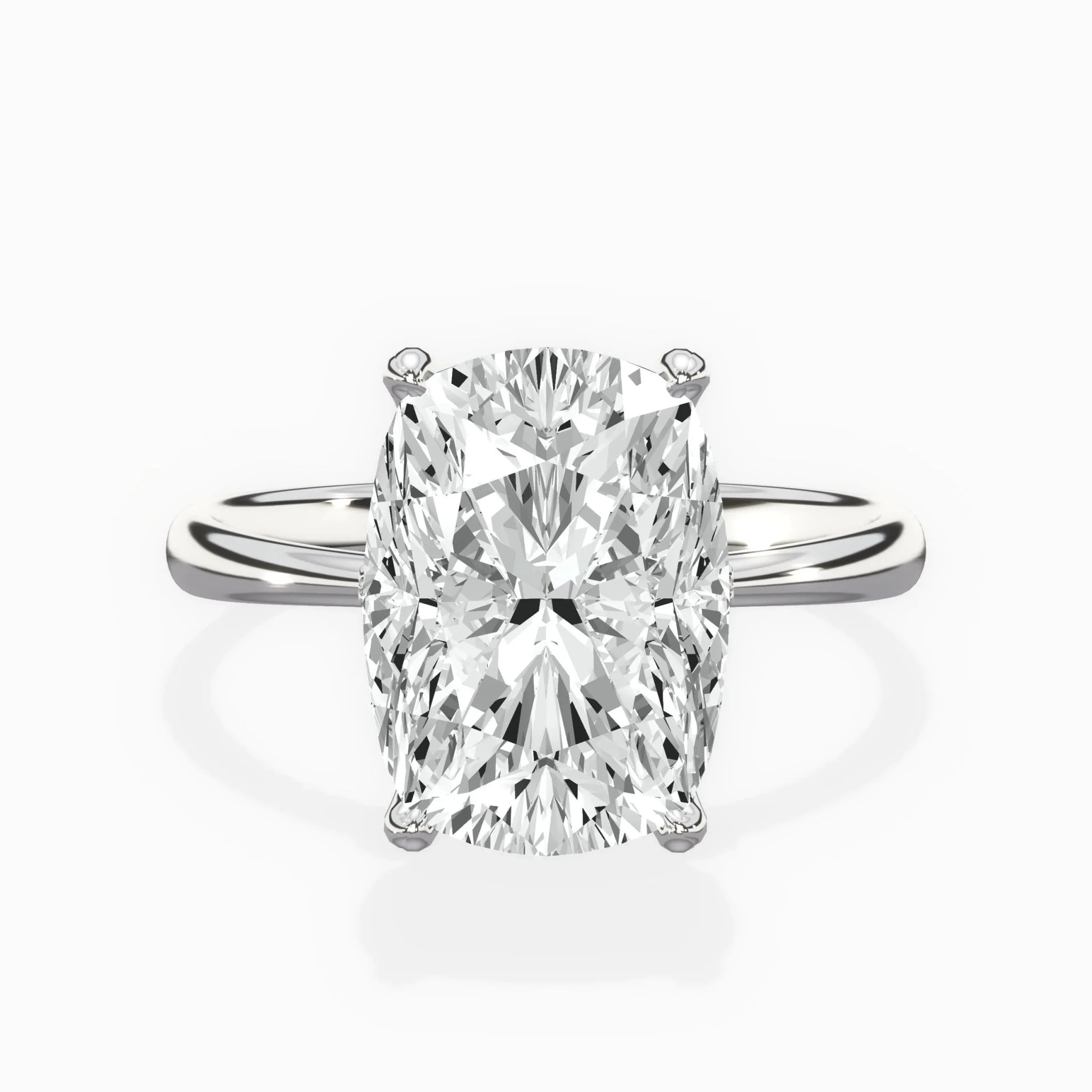 European Solitaire Engagement Ring - The Better Diamonds