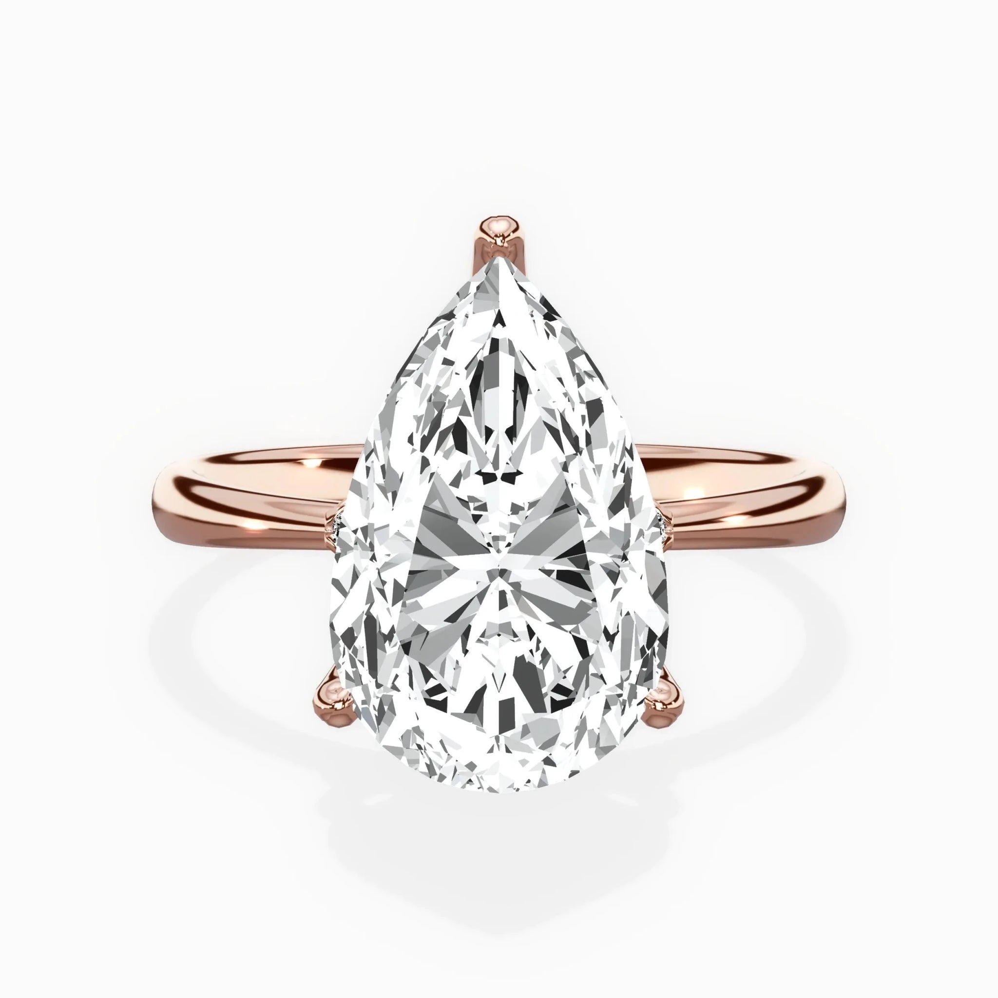 European Solitaire Engagement Ring - The Better Diamonds