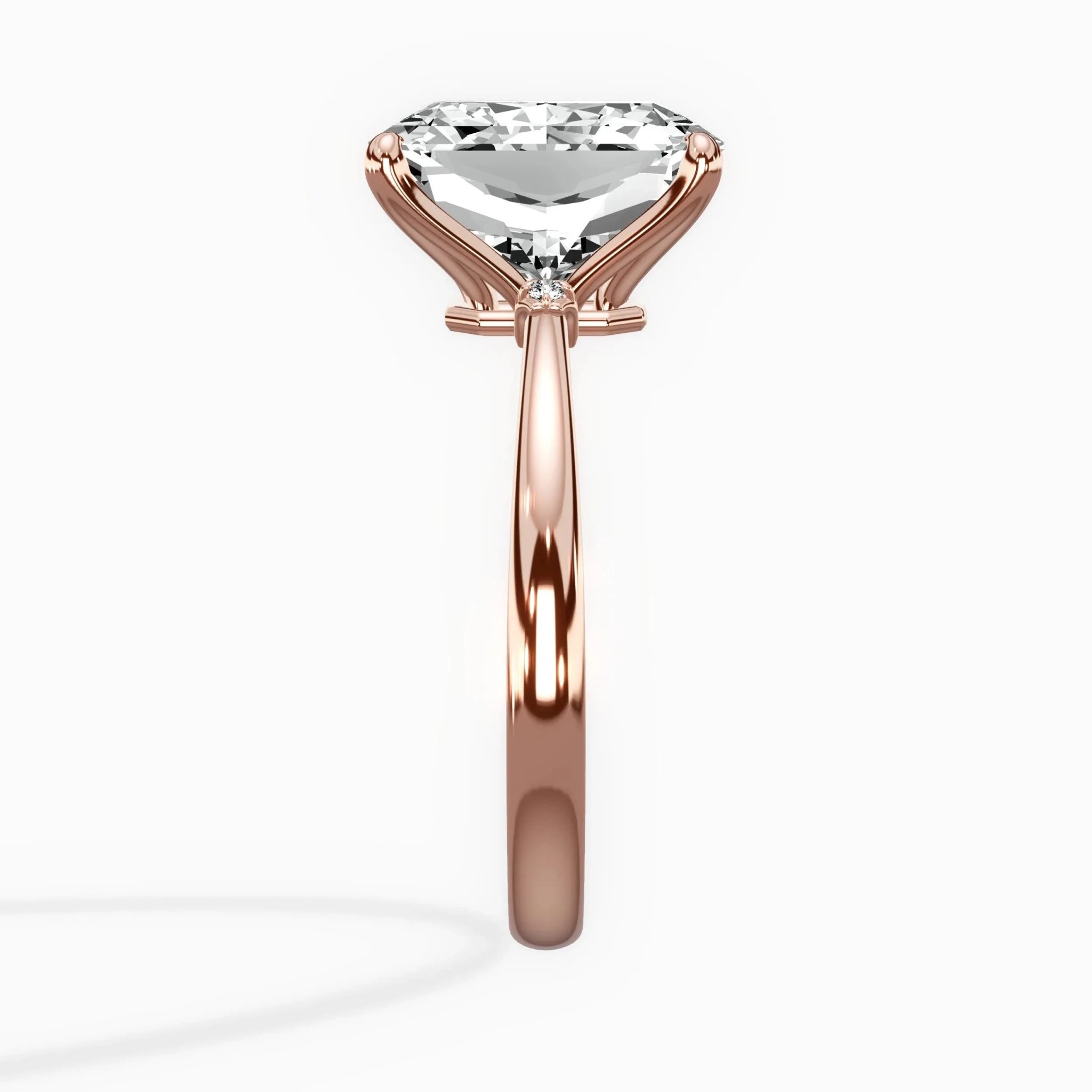 European Solitaire Engagement Ring - The Better Diamonds