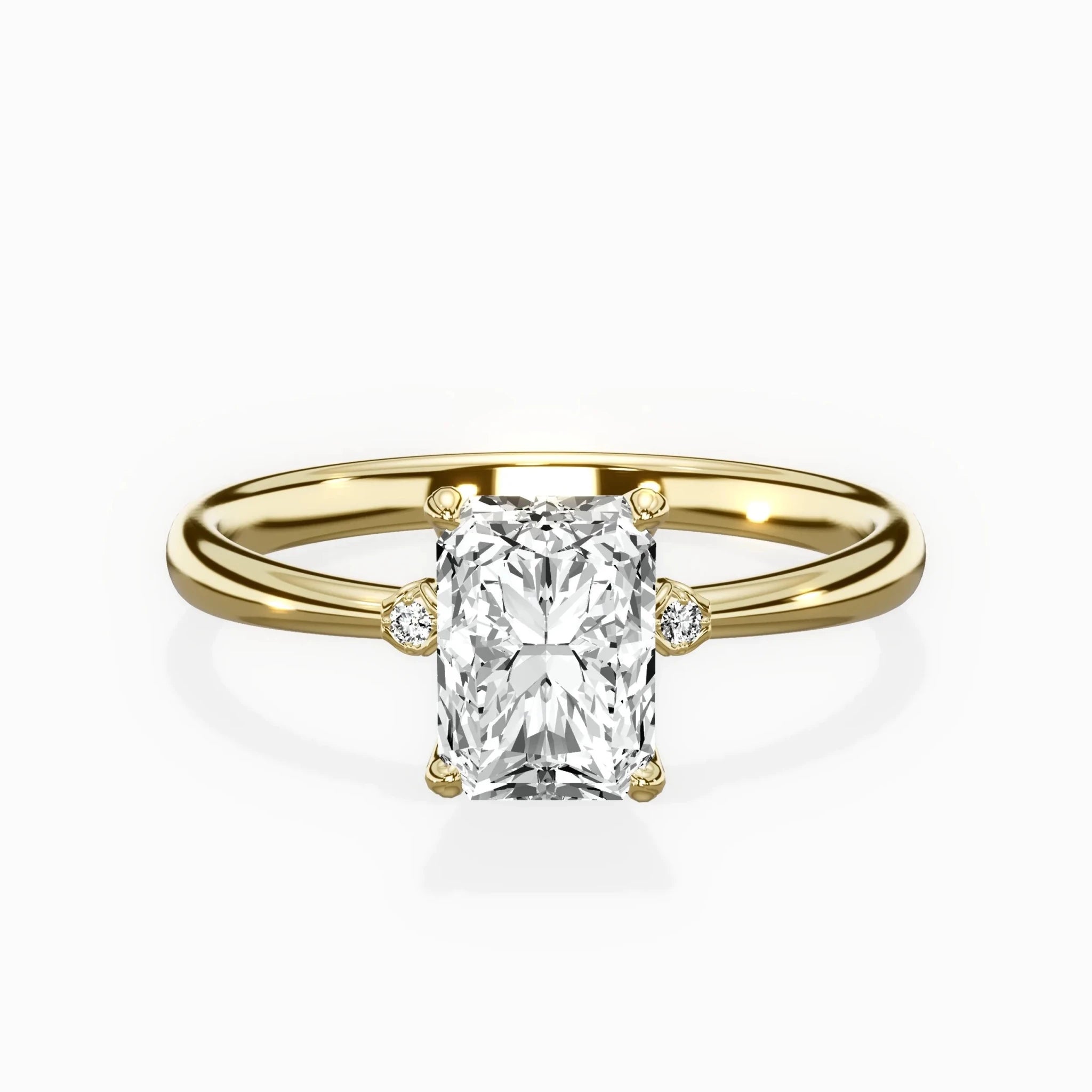 European Solitaire Engagement Ring - The Better Diamonds
