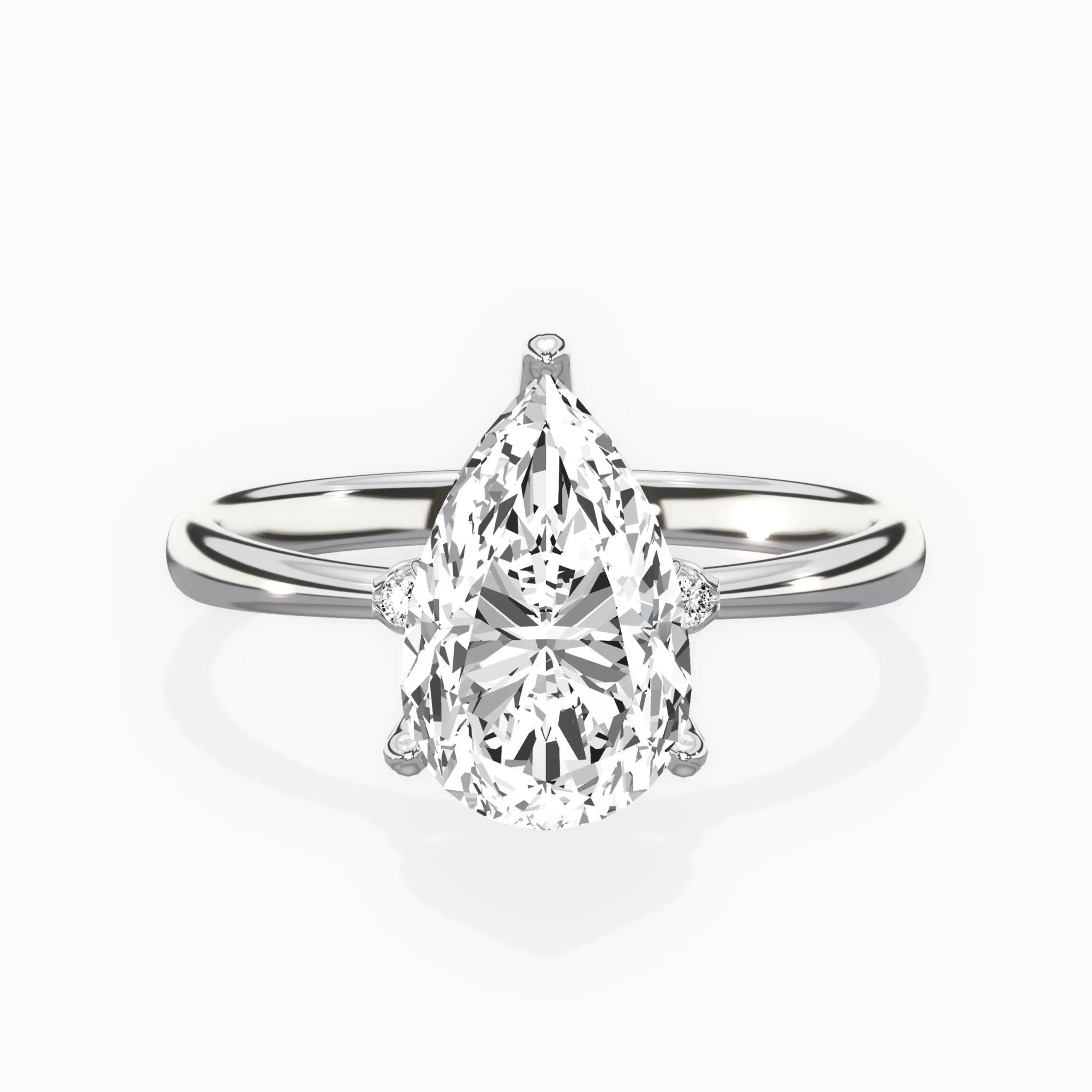 European Solitaire Engagement Ring - The Better Diamonds