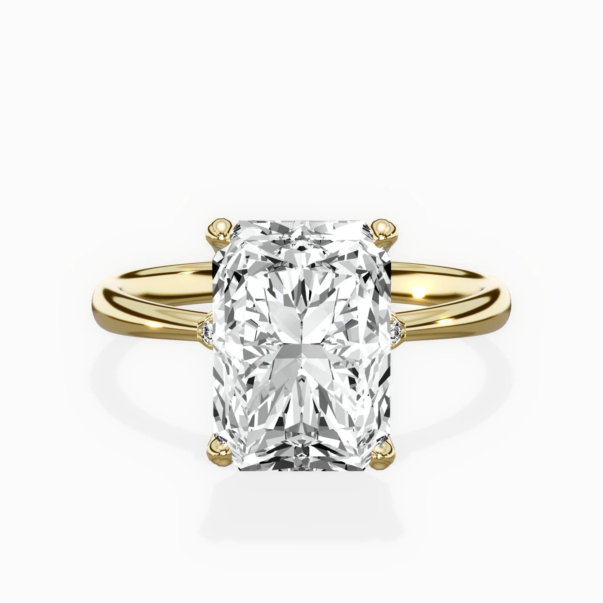 European Solitaire Engagement Ring - The Better Diamonds