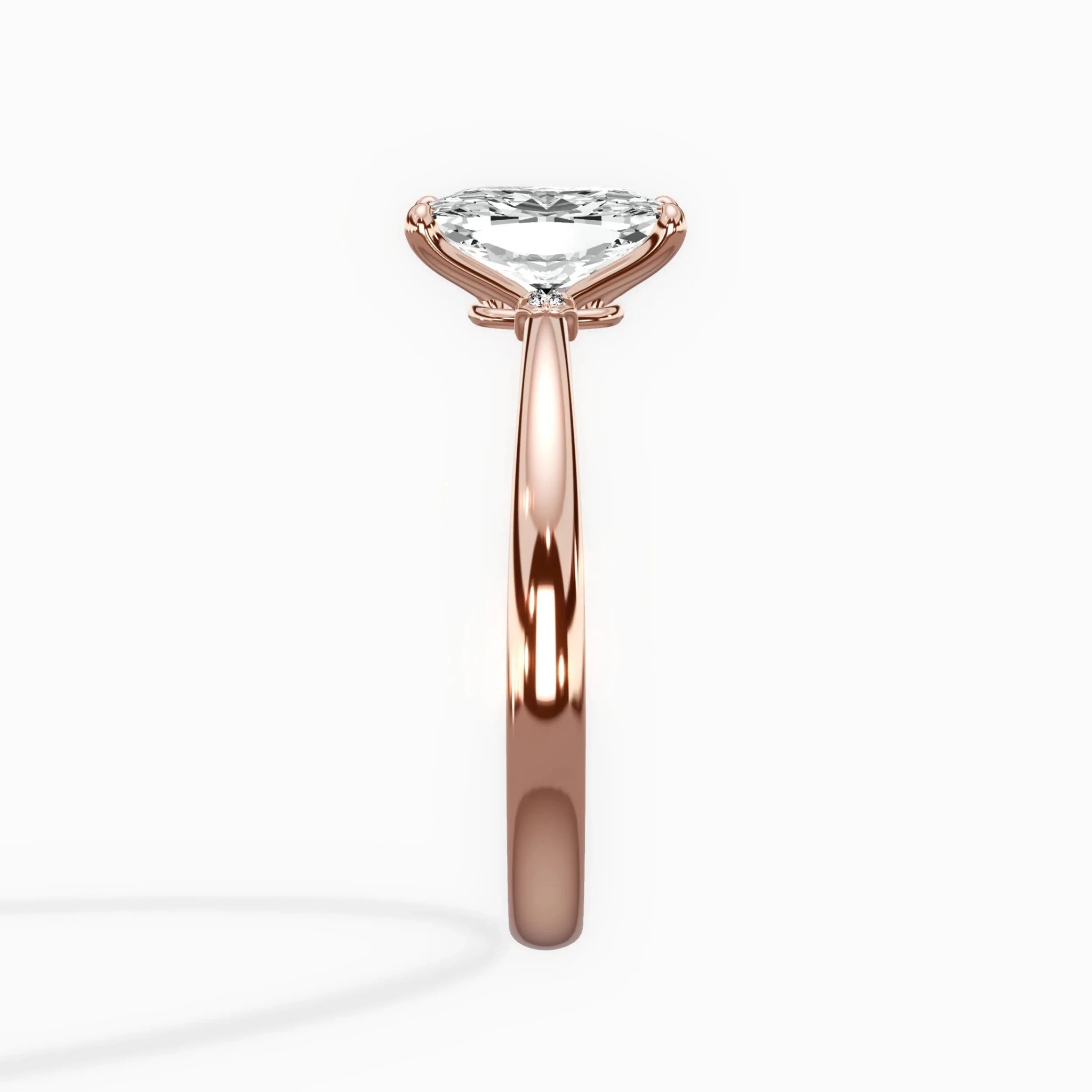 European Solitaire Engagement Ring - The Better Diamonds