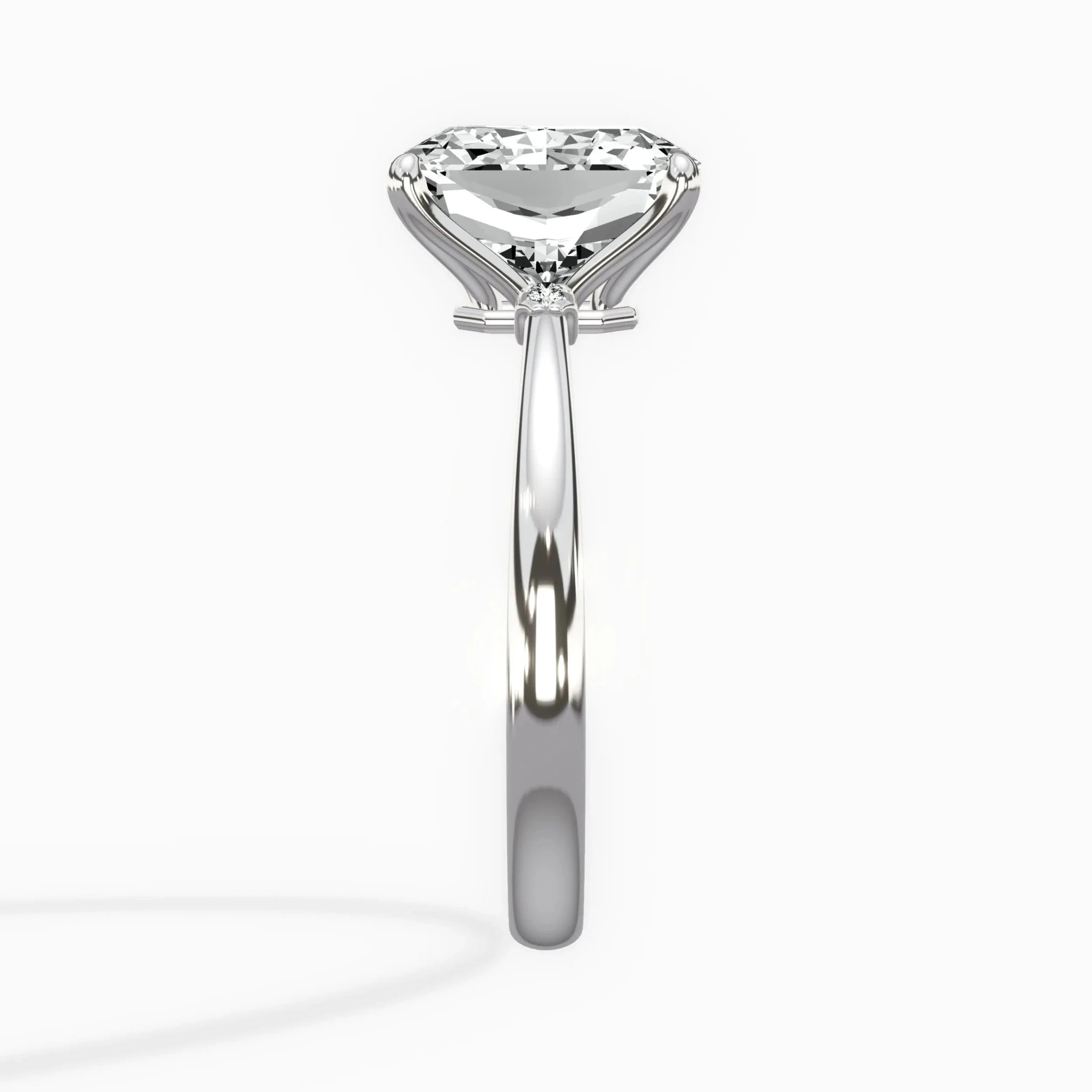 European Solitaire Engagement Ring - The Better Diamonds