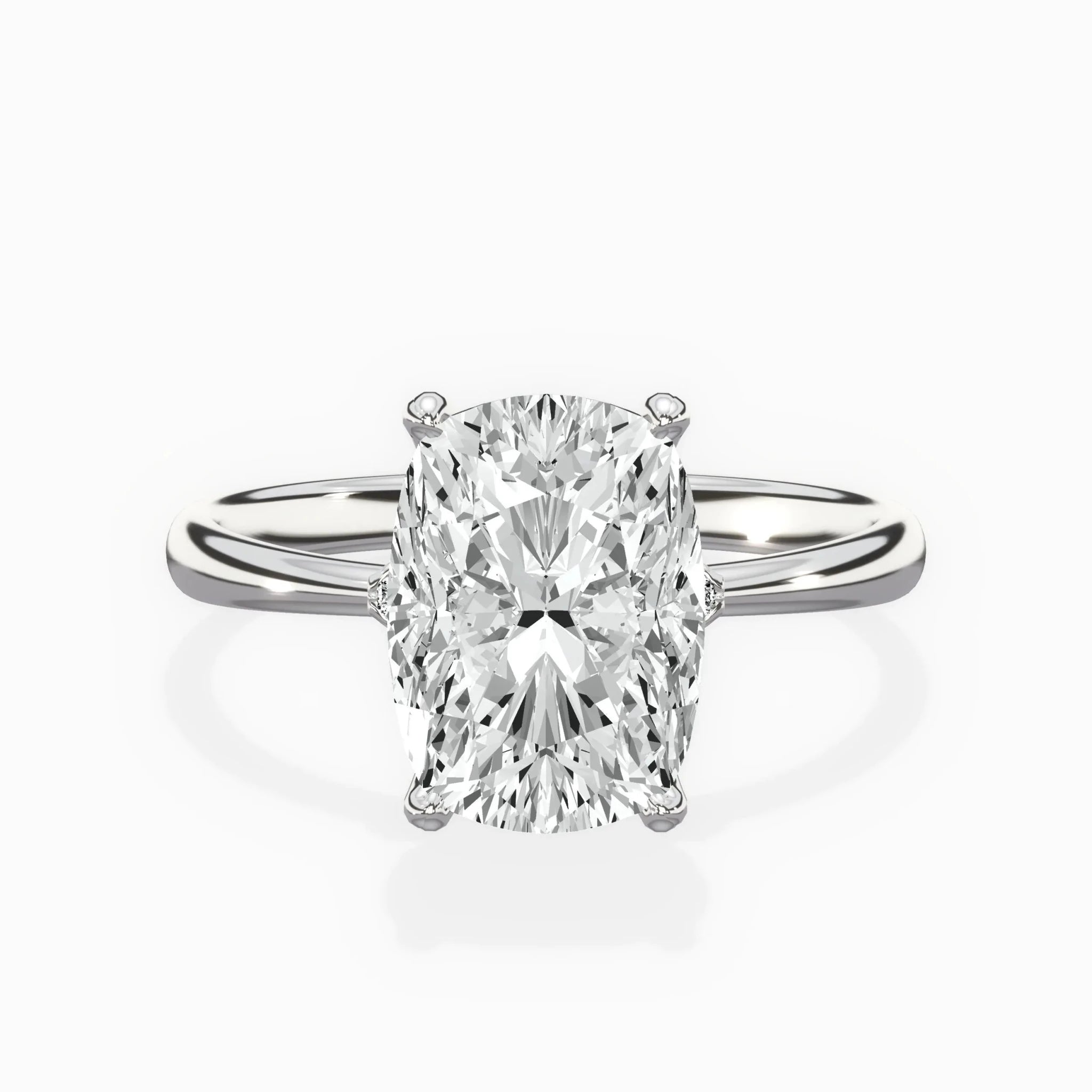 European Solitaire Engagement Ring - The Better Diamonds