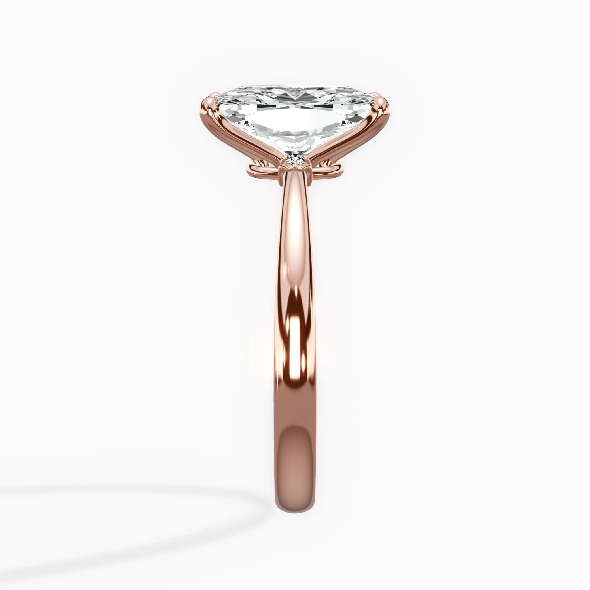 European Solitaire Engagement Ring - The Better Diamonds