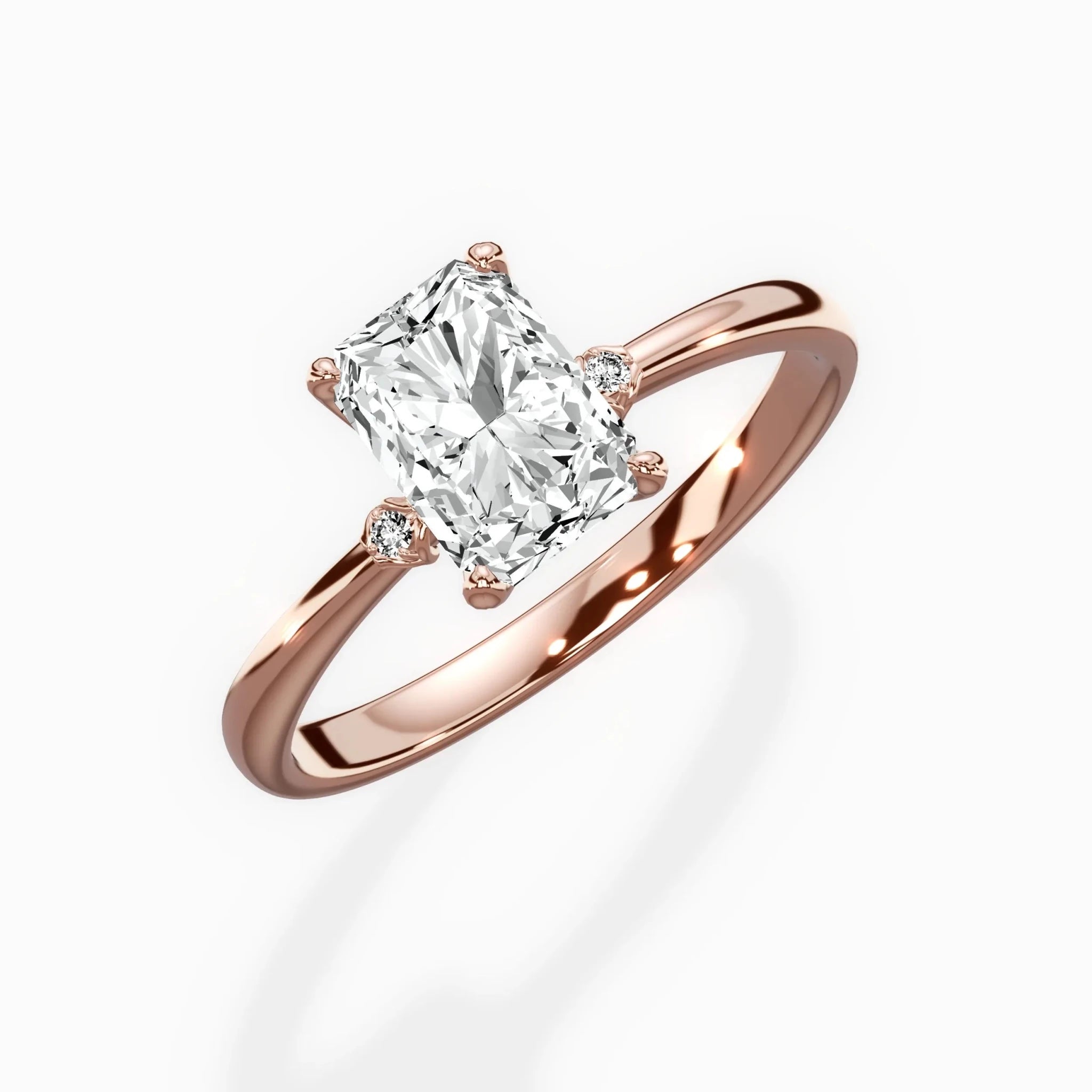 European Solitaire Engagement Ring - The Better Diamonds