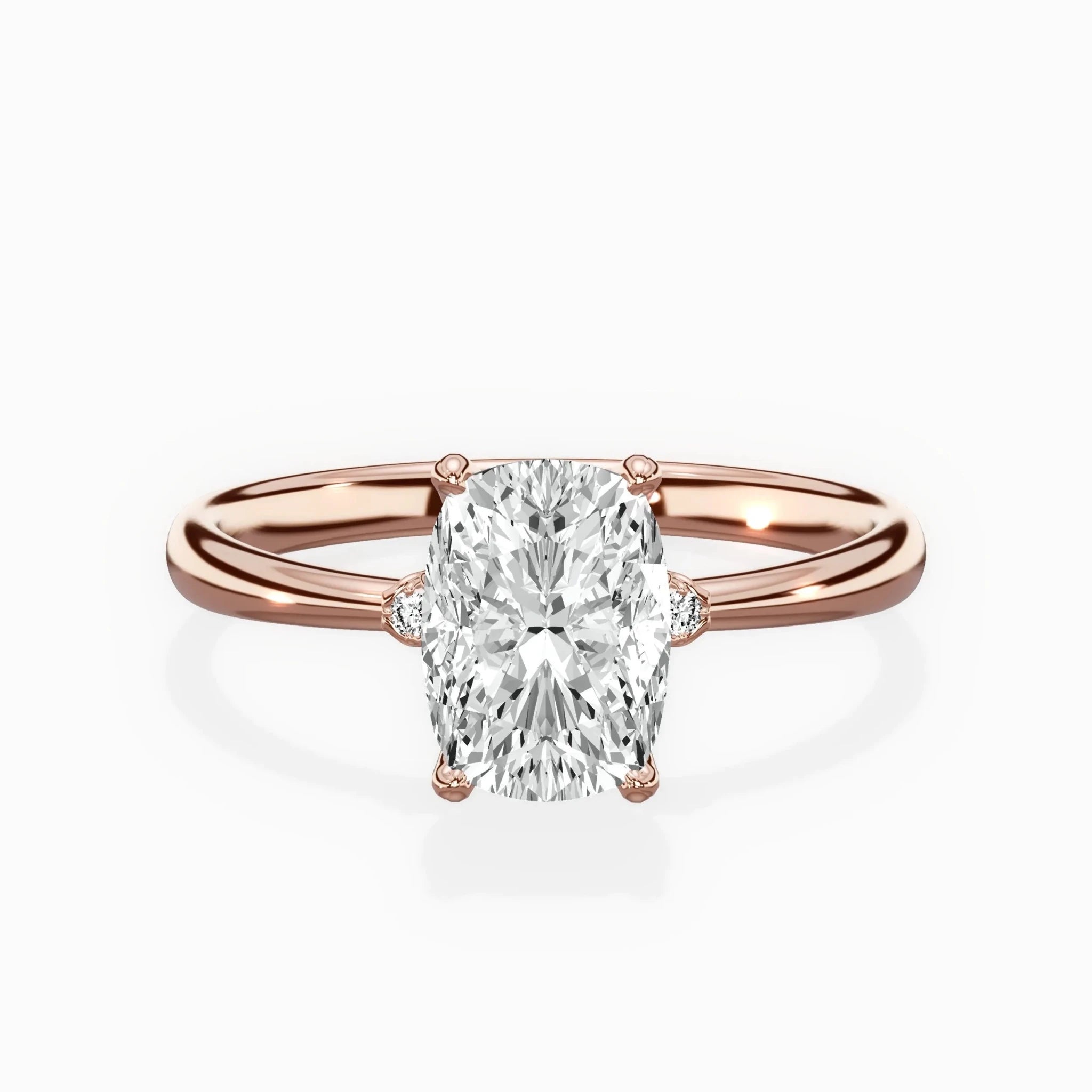 European Solitaire Engagement Ring - The Better Diamonds