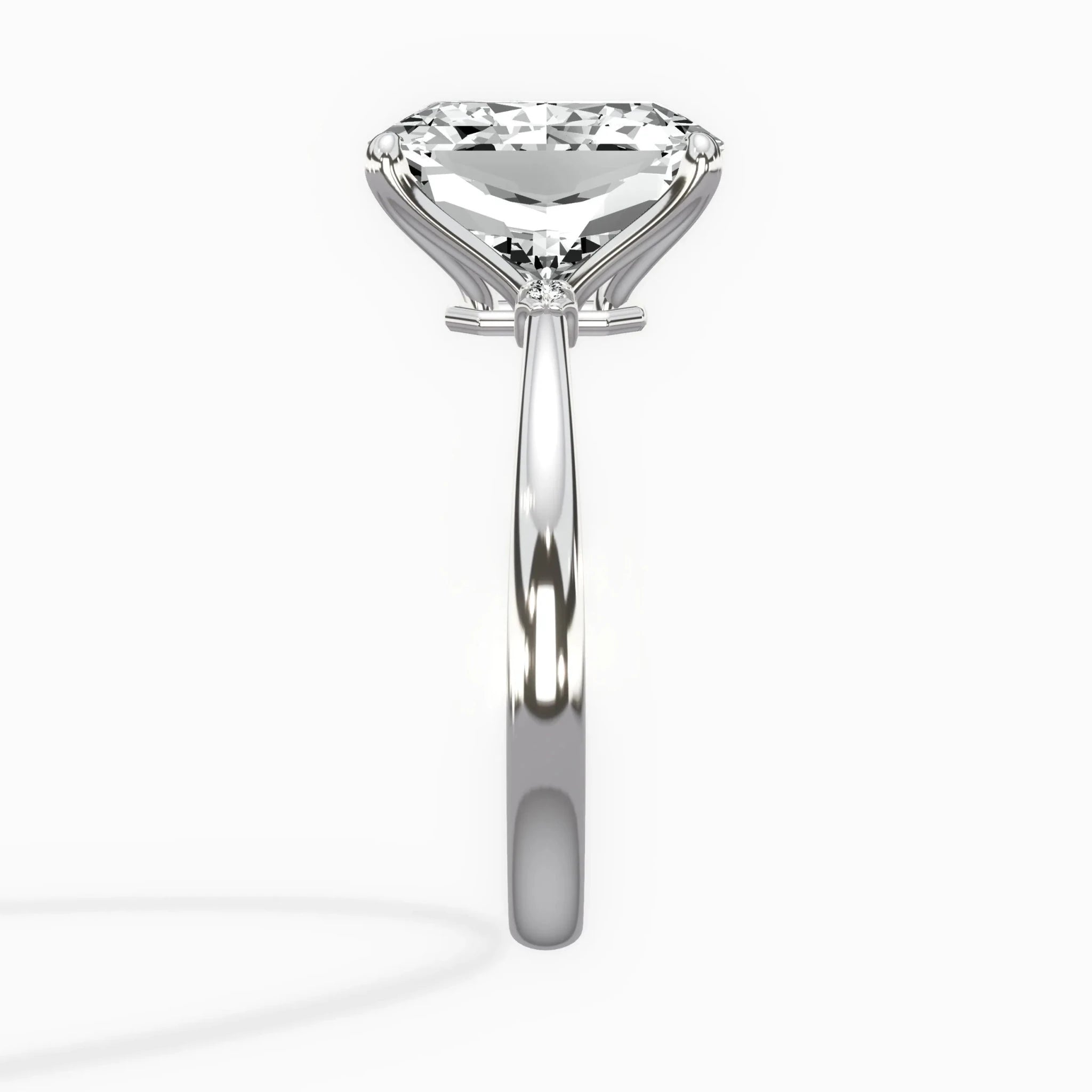 European Solitaire Engagement Ring - The Better Diamonds