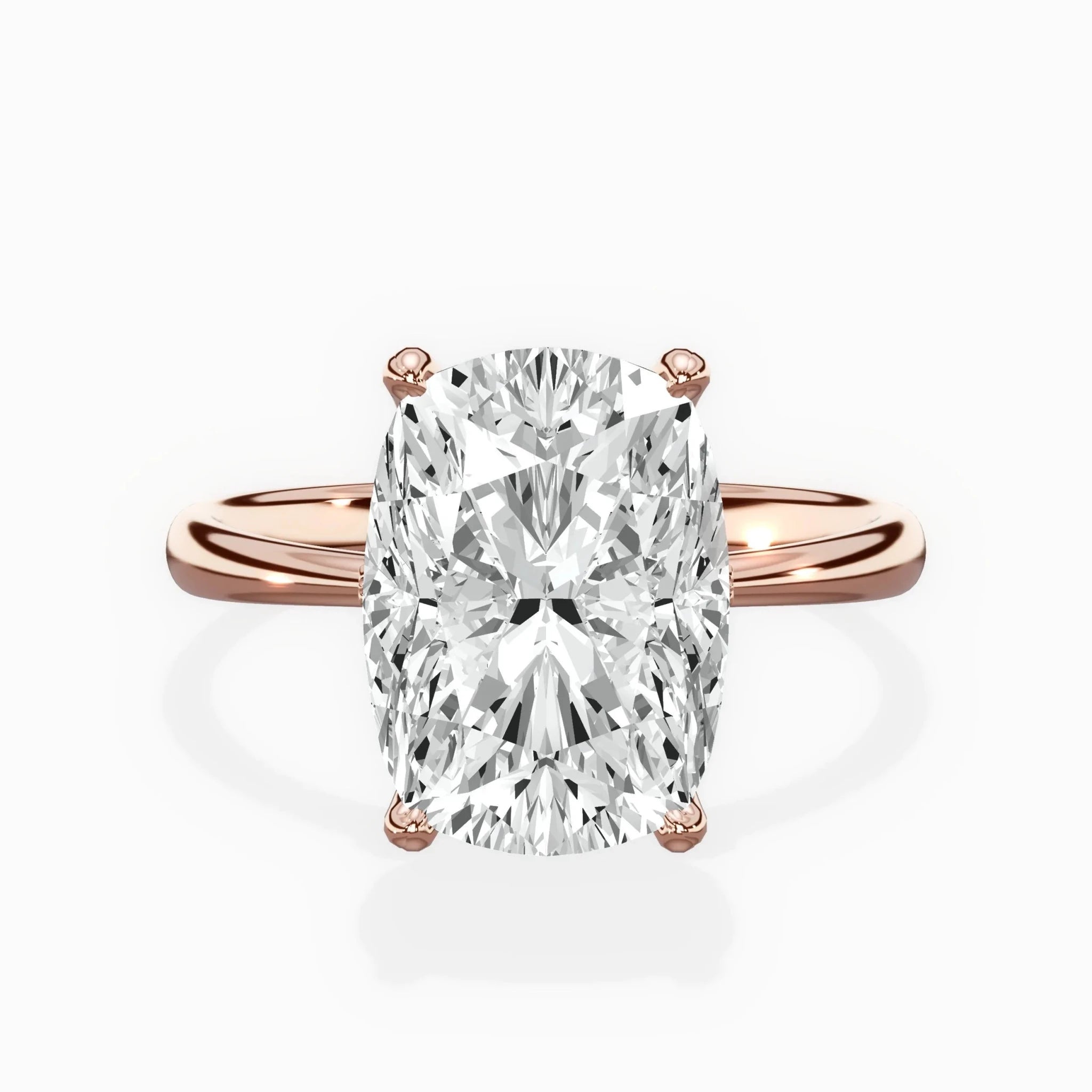 European Solitaire Engagement Ring - The Better Diamonds