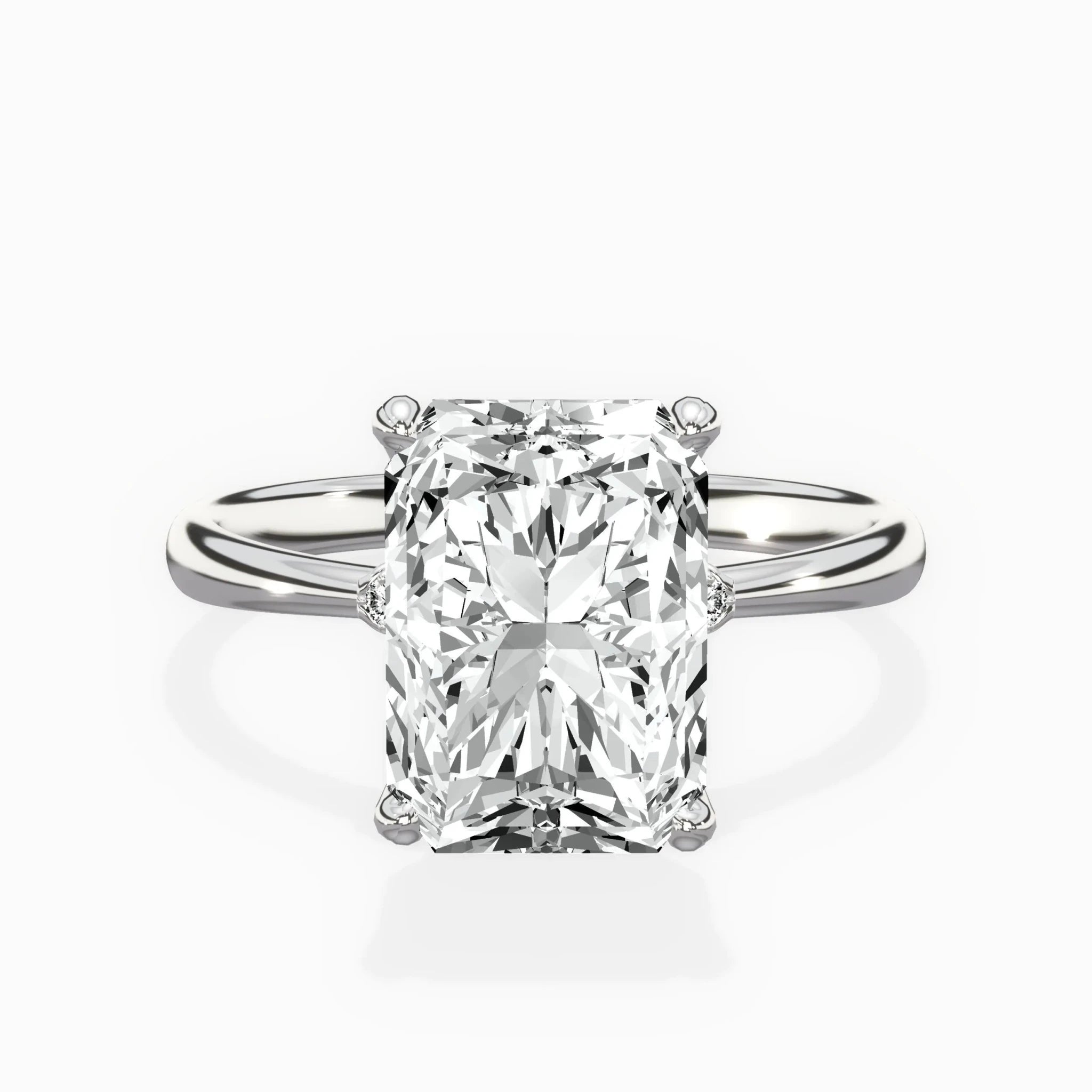 European Solitaire Engagement Ring - The Better Diamonds