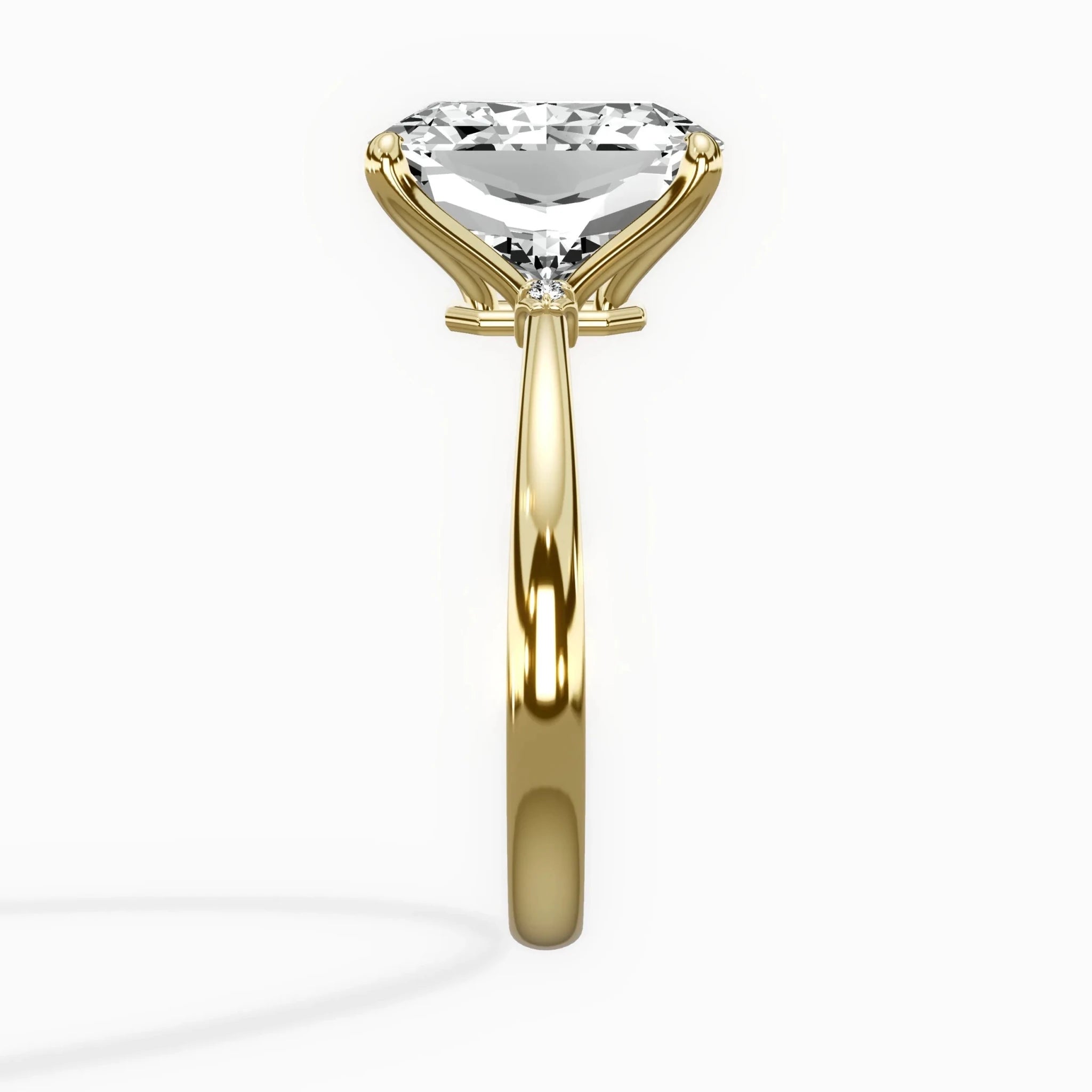 European Solitaire Engagement Ring - The Better Diamonds