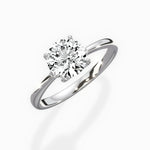 European Solitaire Engagement Ring - The Better Diamonds