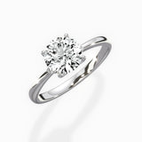 European Solitaire Engagement Ring - The Better Diamonds