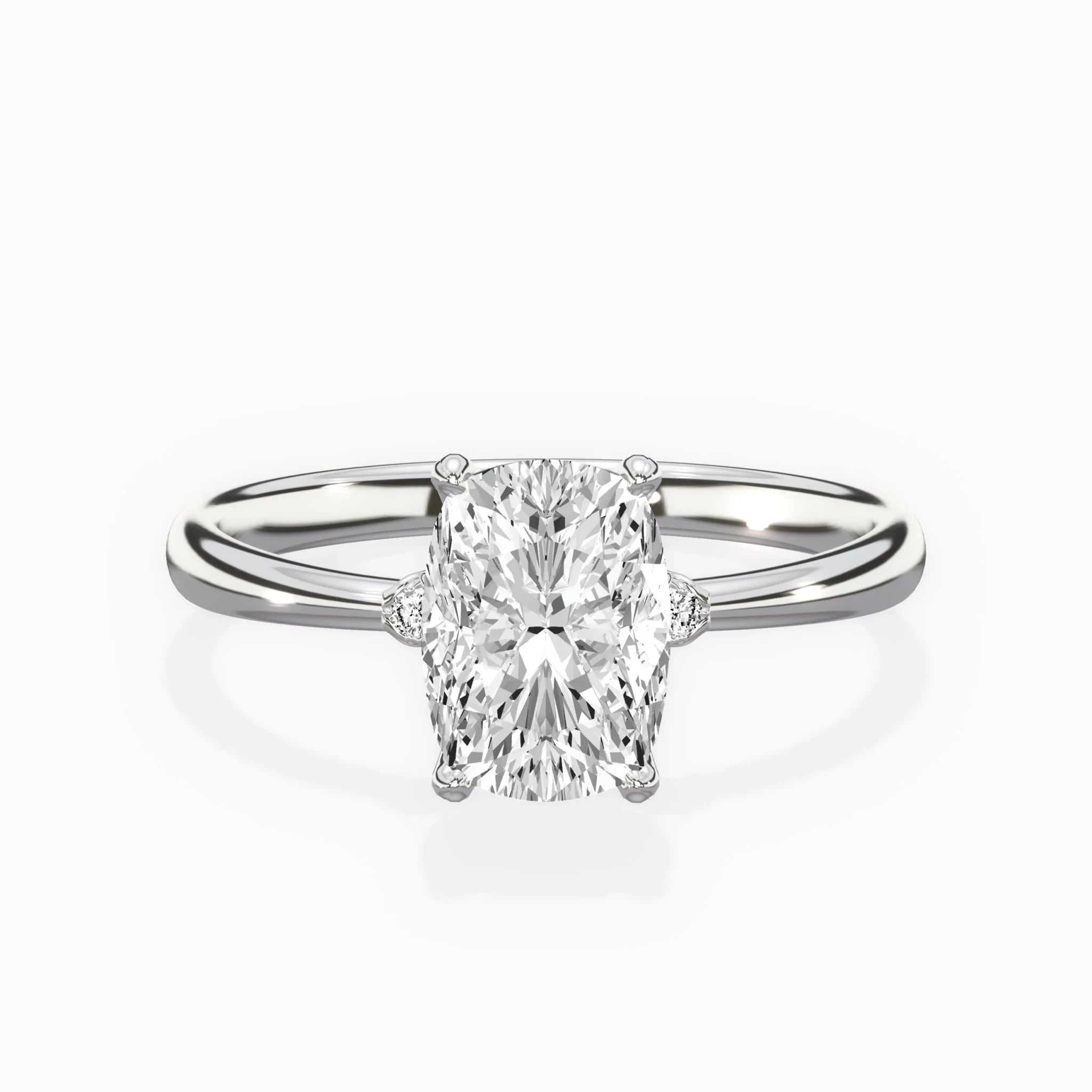 European Solitaire Engagement Ring - The Better Diamonds