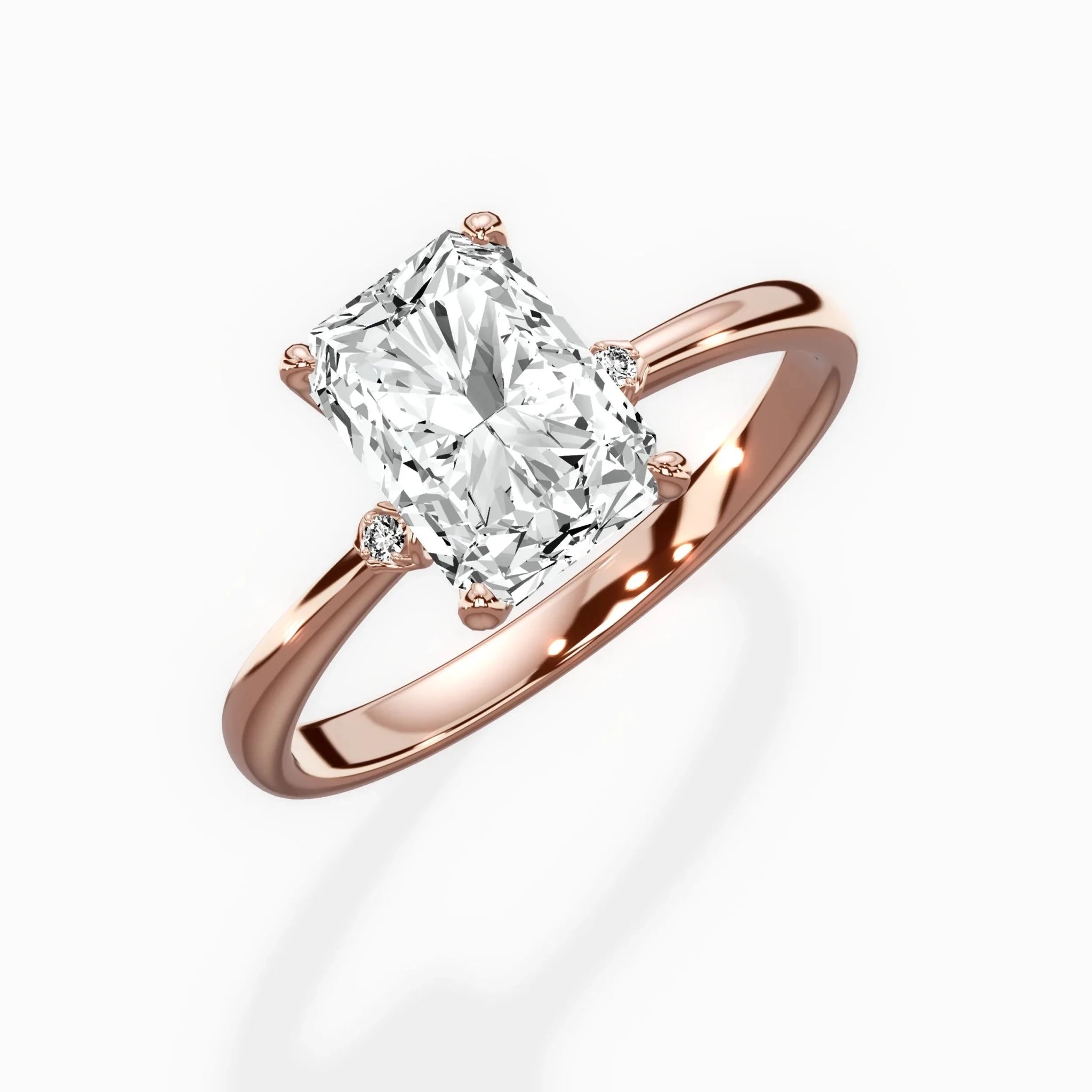 European Solitaire Engagement Ring - The Better Diamonds