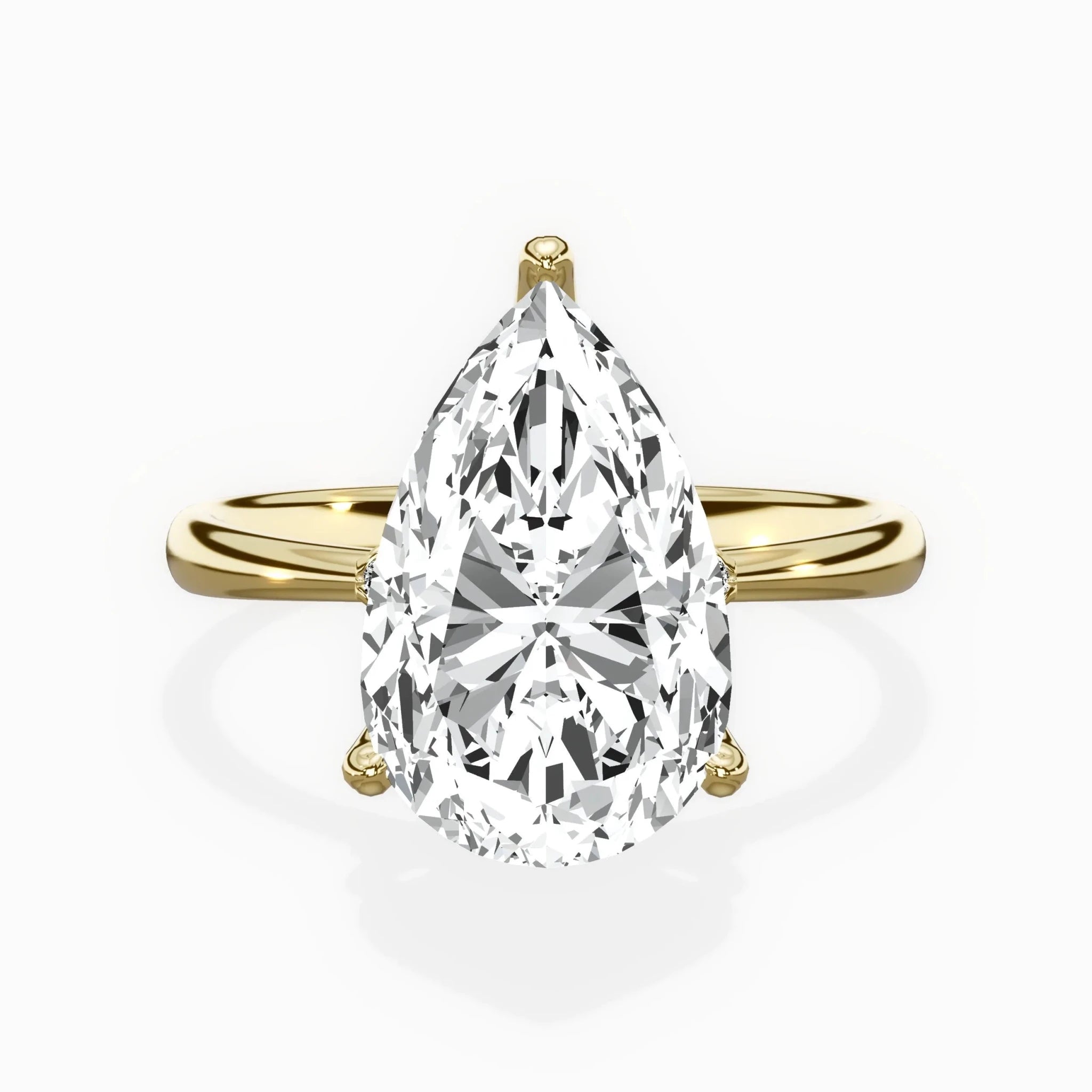 European Solitaire Engagement Ring - The Better Diamonds
