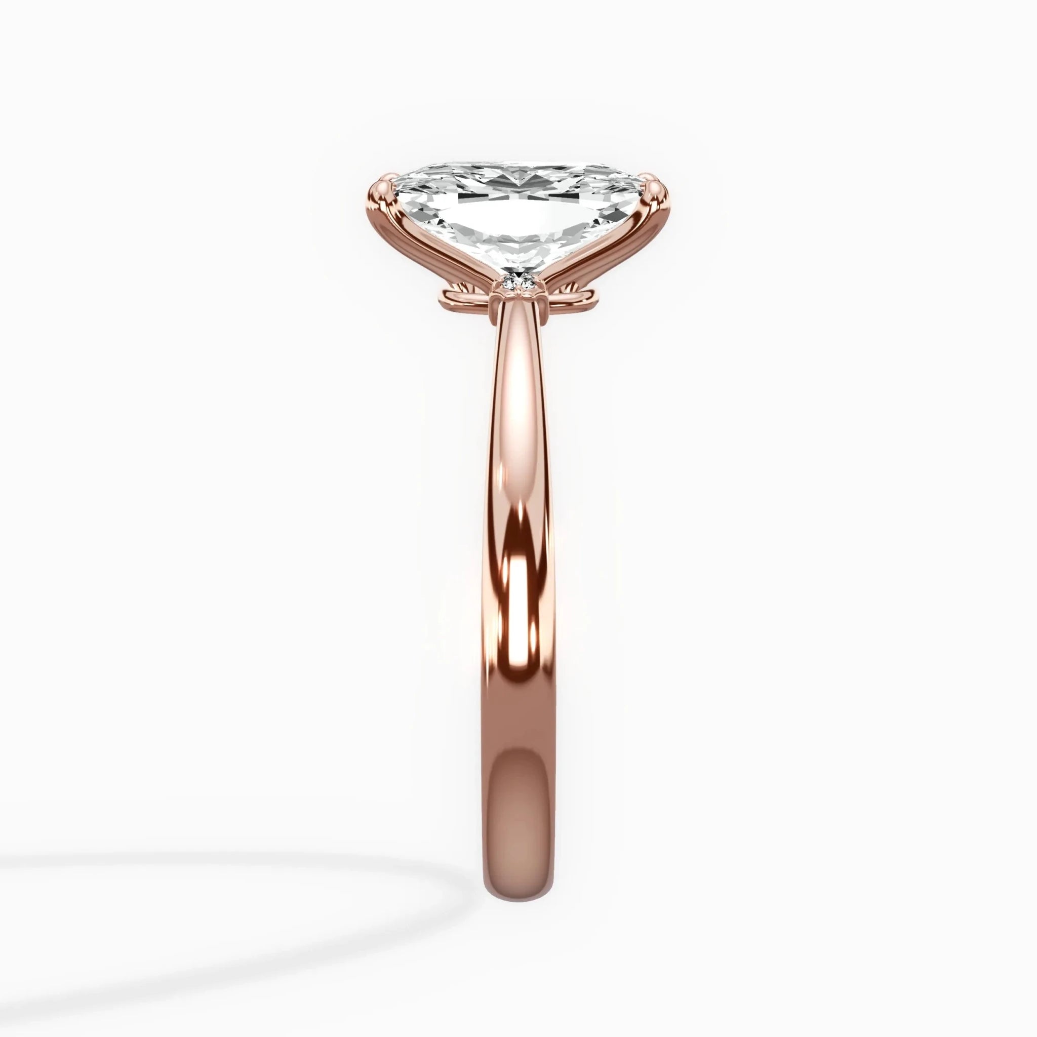 European Solitaire Engagement Ring - The Better Diamonds