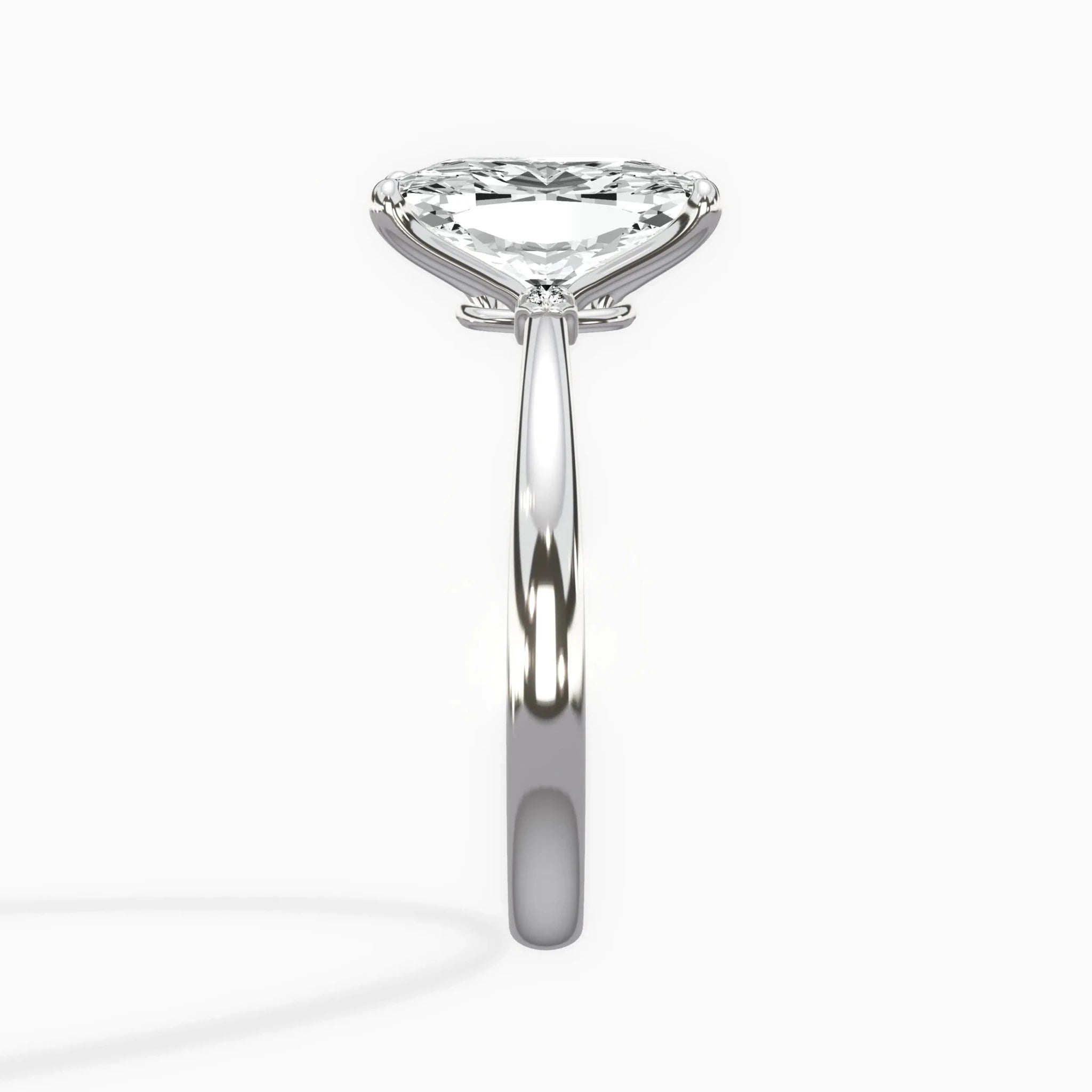 European Solitaire Engagement Ring - The Better Diamonds
